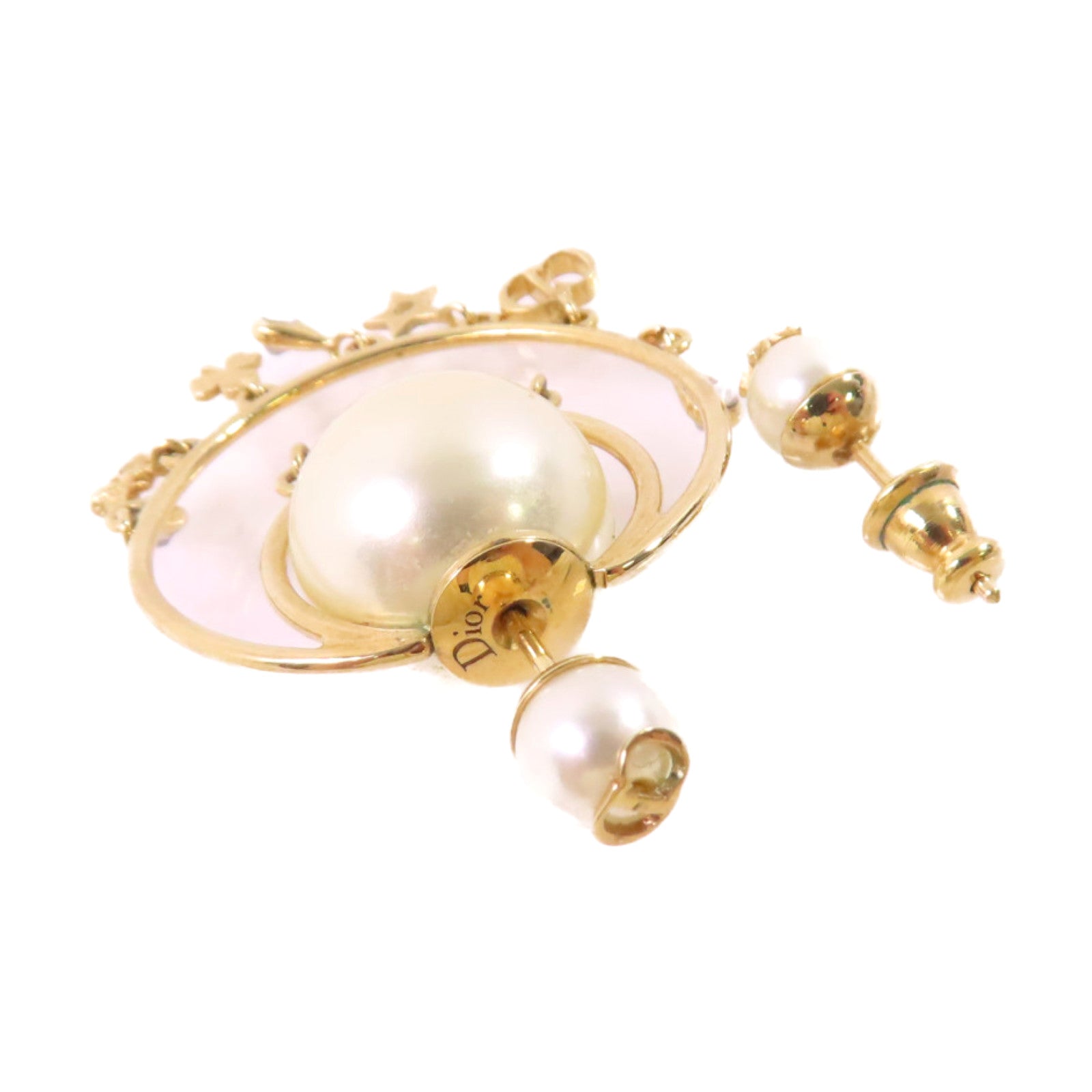 Dior 金屬/仿珍珠 Earrings耳環