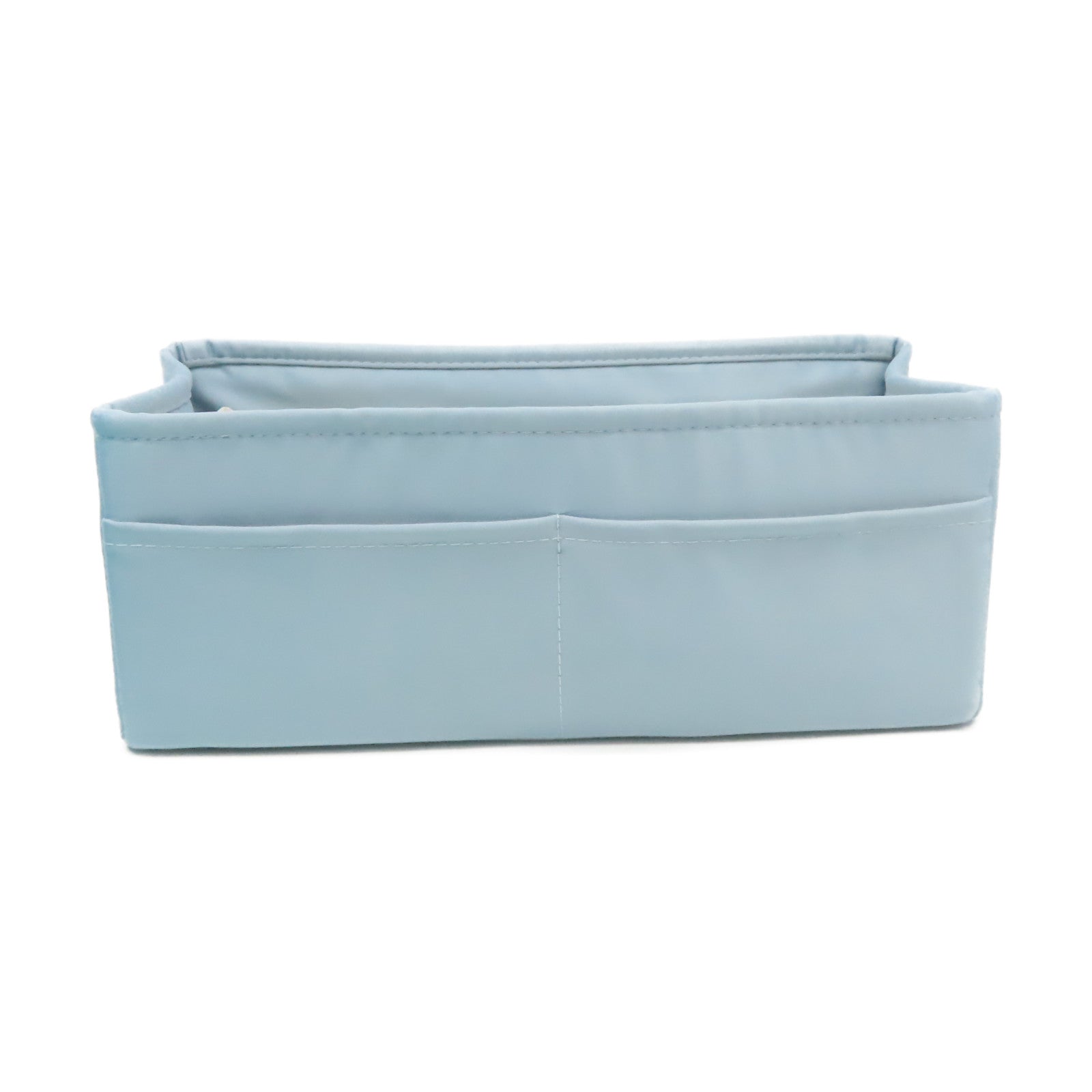 HERMES Negonda皮革Garden Party TPM Medium Tote Bag銀扣手挽袋3P Bleu Atoll馬龍藍色