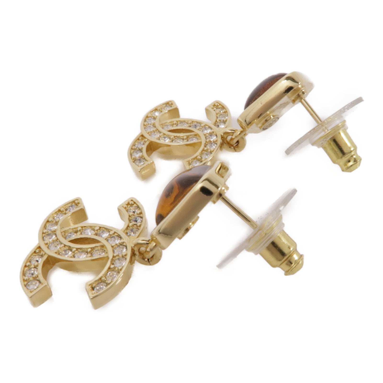 CHANEL 金屬/PVC Earrings耳環