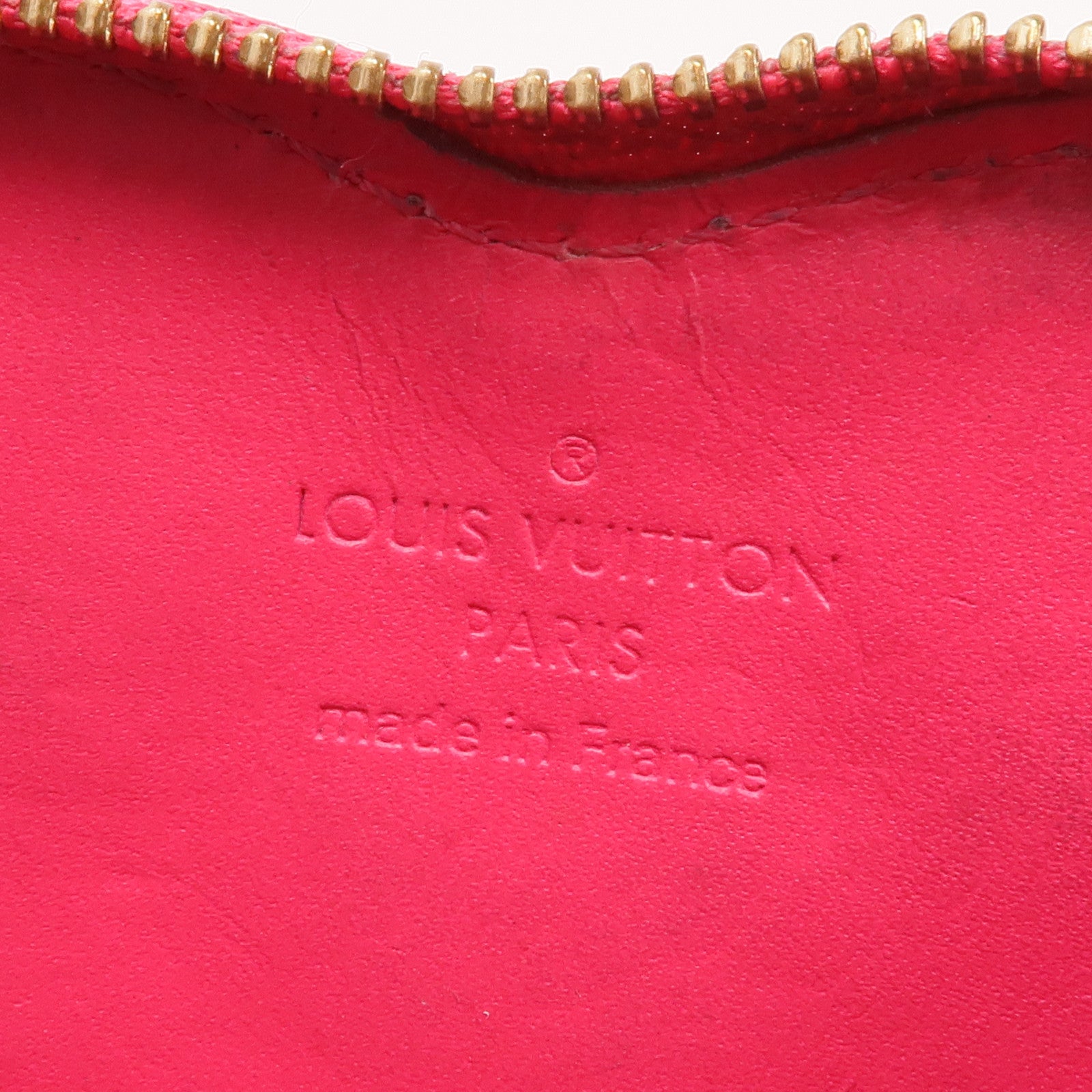 LOUIS VUITTON Vernis Porte Monet-Cool Coin Case金扣零錢包