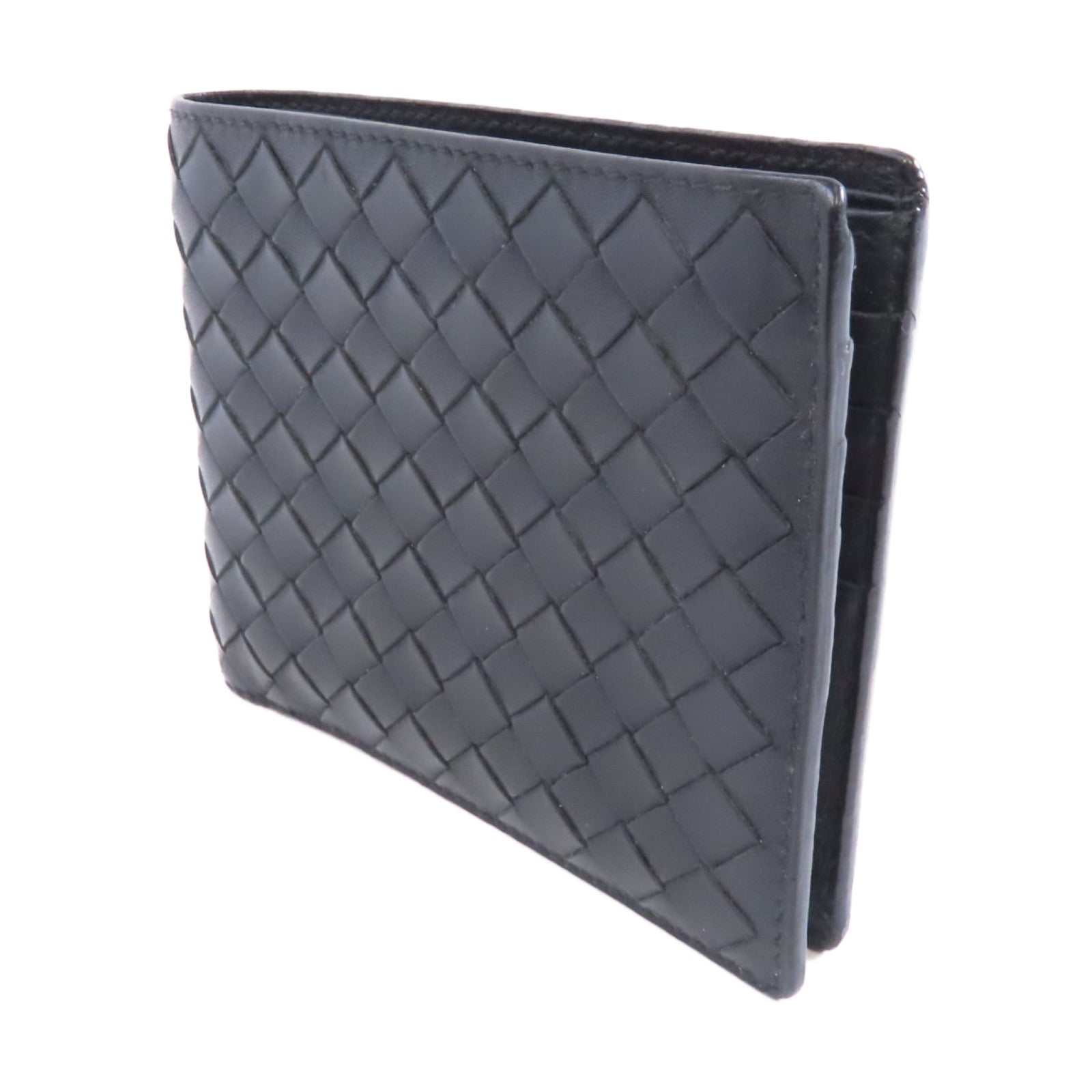 BOTTEGA VENETA 織紋皮革Wallet錢包黑色