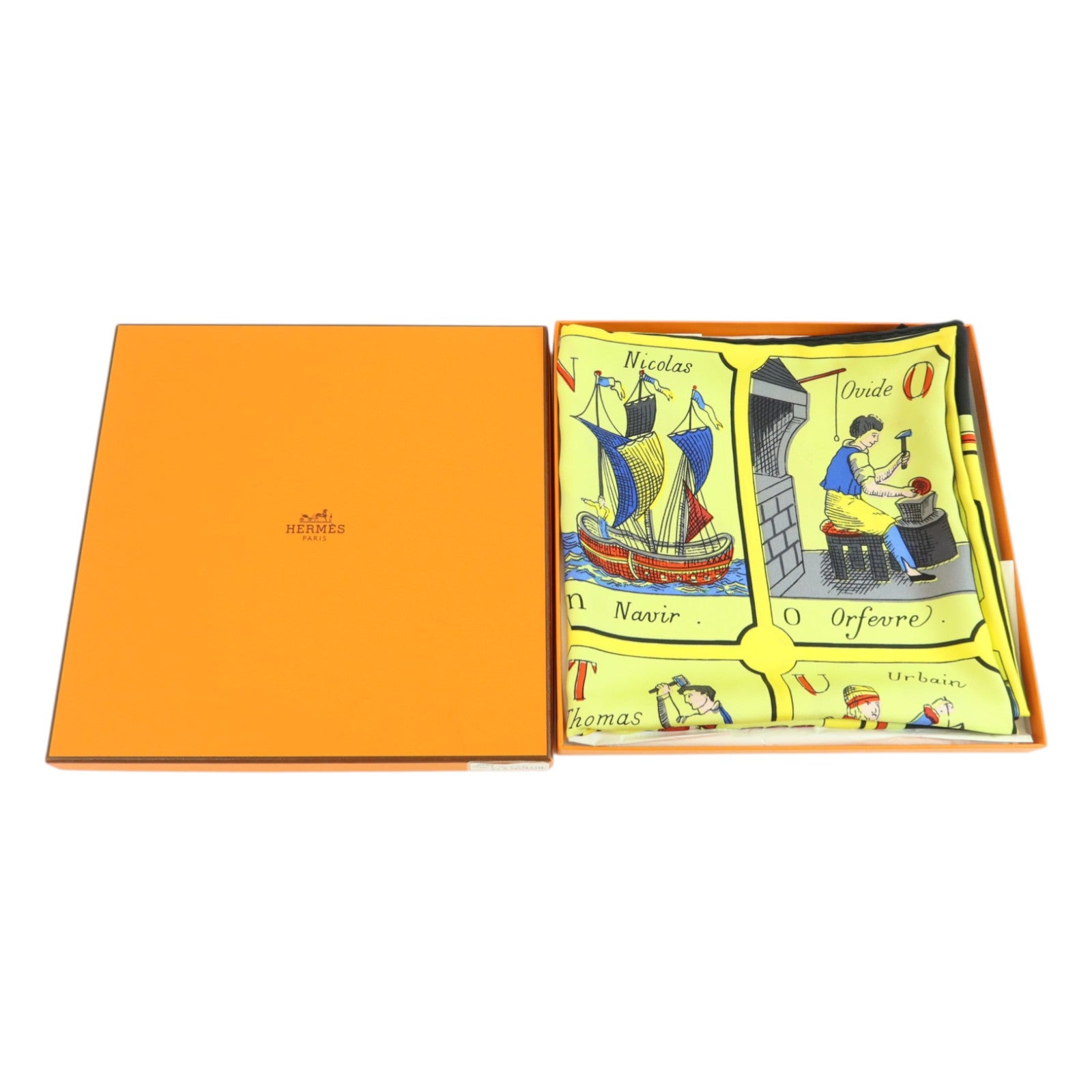 HERMES 【激減優惠】絲質Scarf 90x90絲巾