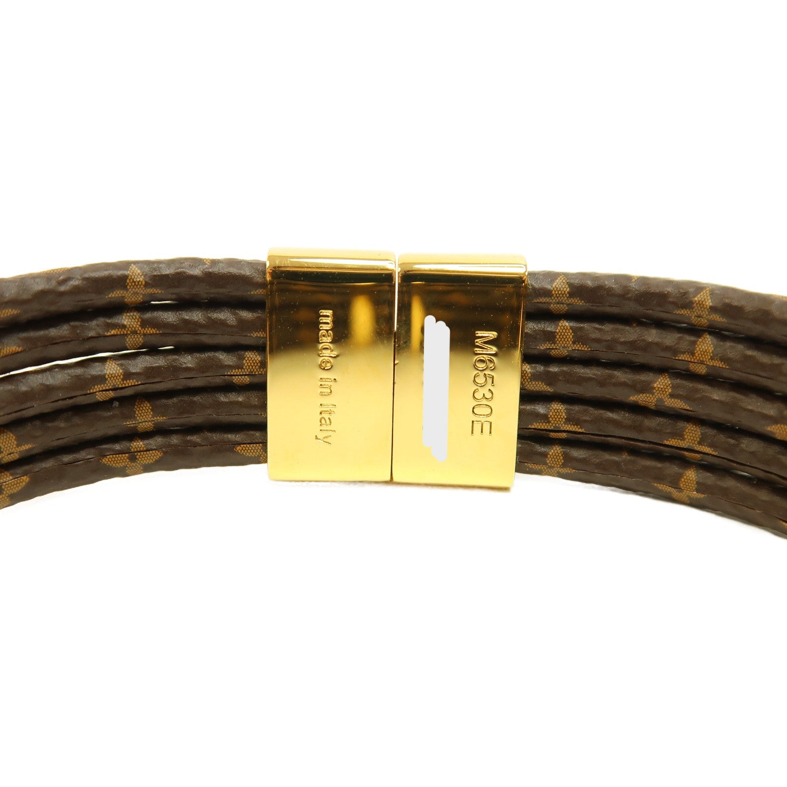 LOUIS VUITTON Monogram Give Me Five Bracelet手鏈啡色
