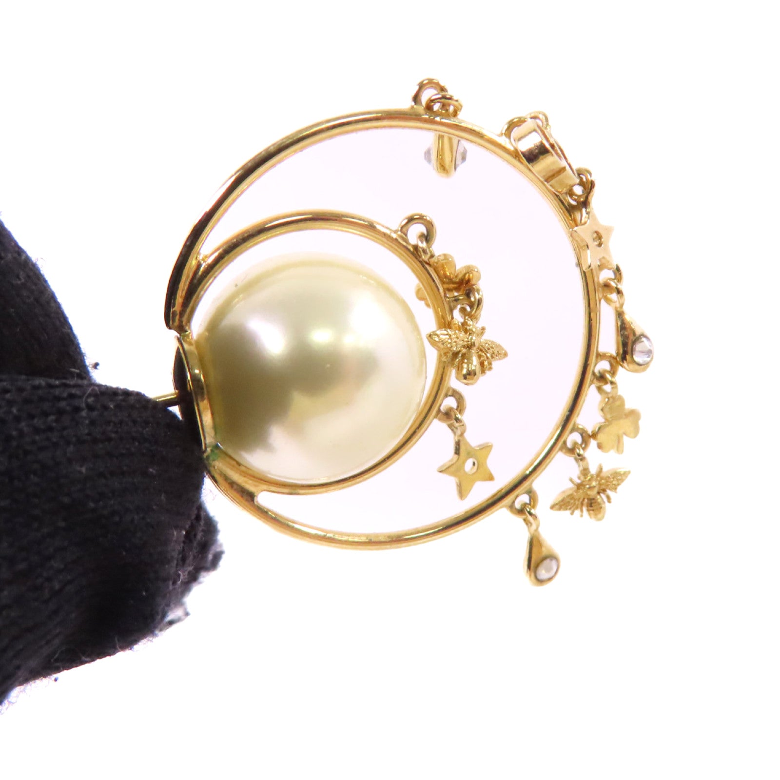 Dior 金屬/仿珍珠 Earrings耳環