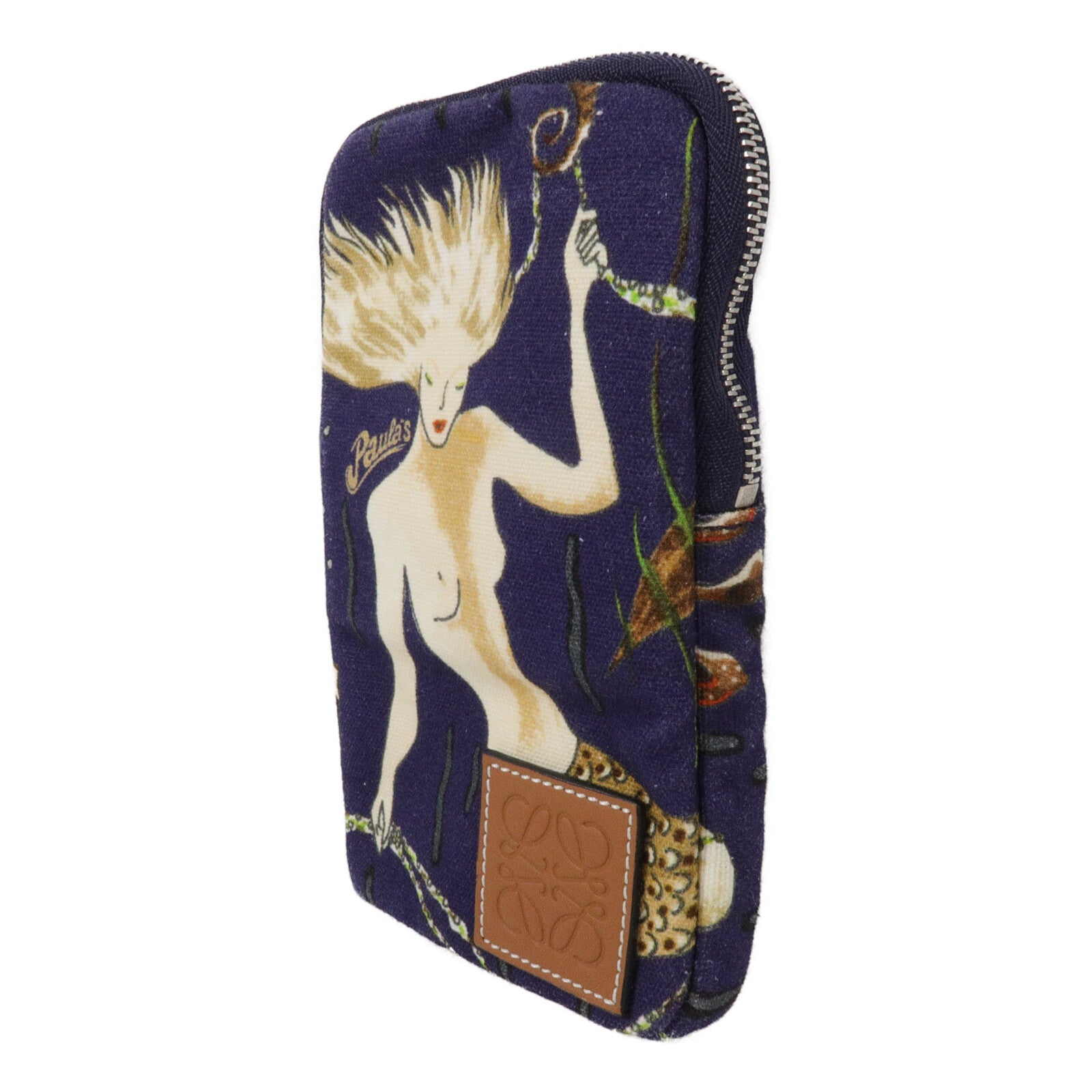 LOEWE 帆布Paula's Ibiza Shoulder Bag肩背袋