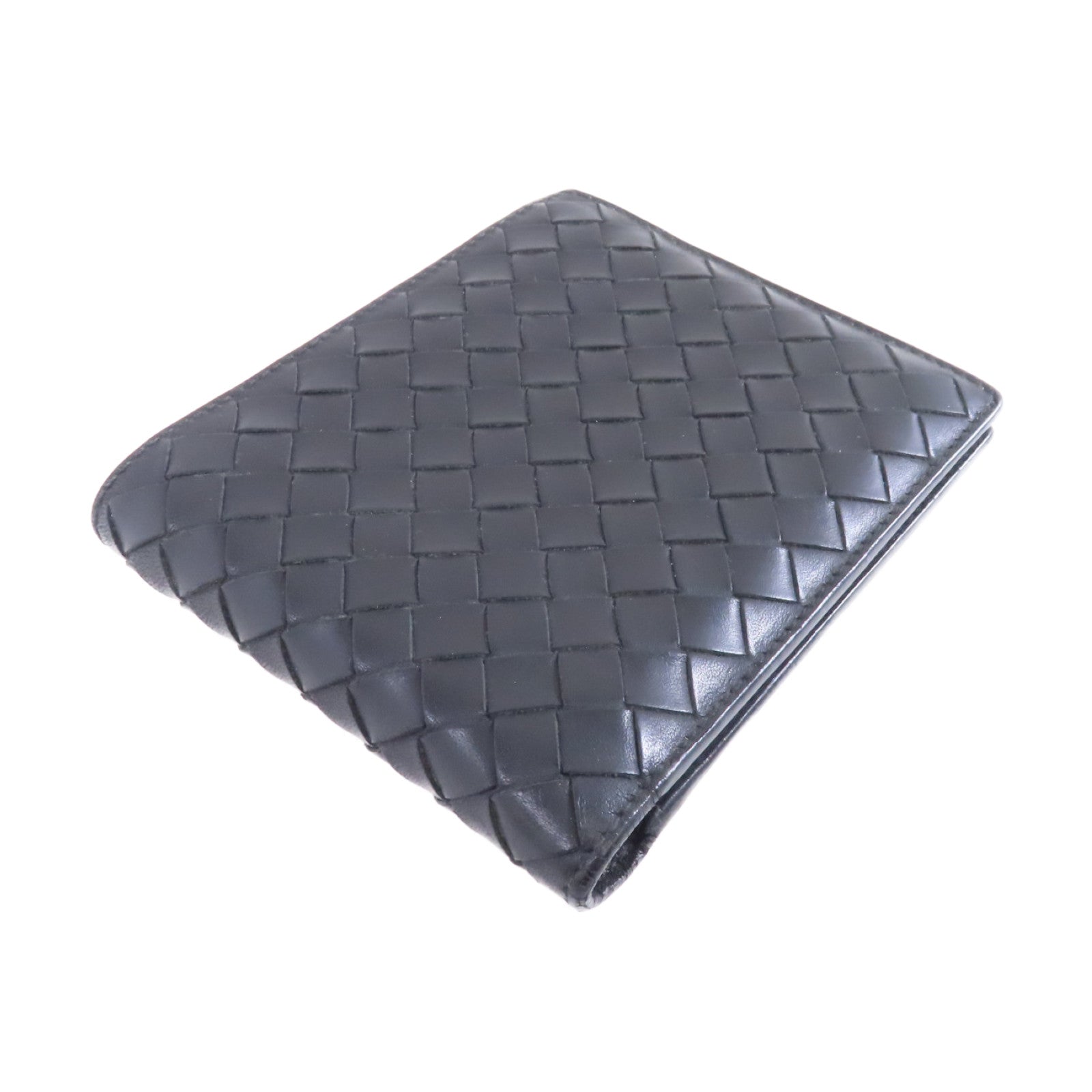 BOTTEGA VENETA 織紋皮革Wallet錢包黑色