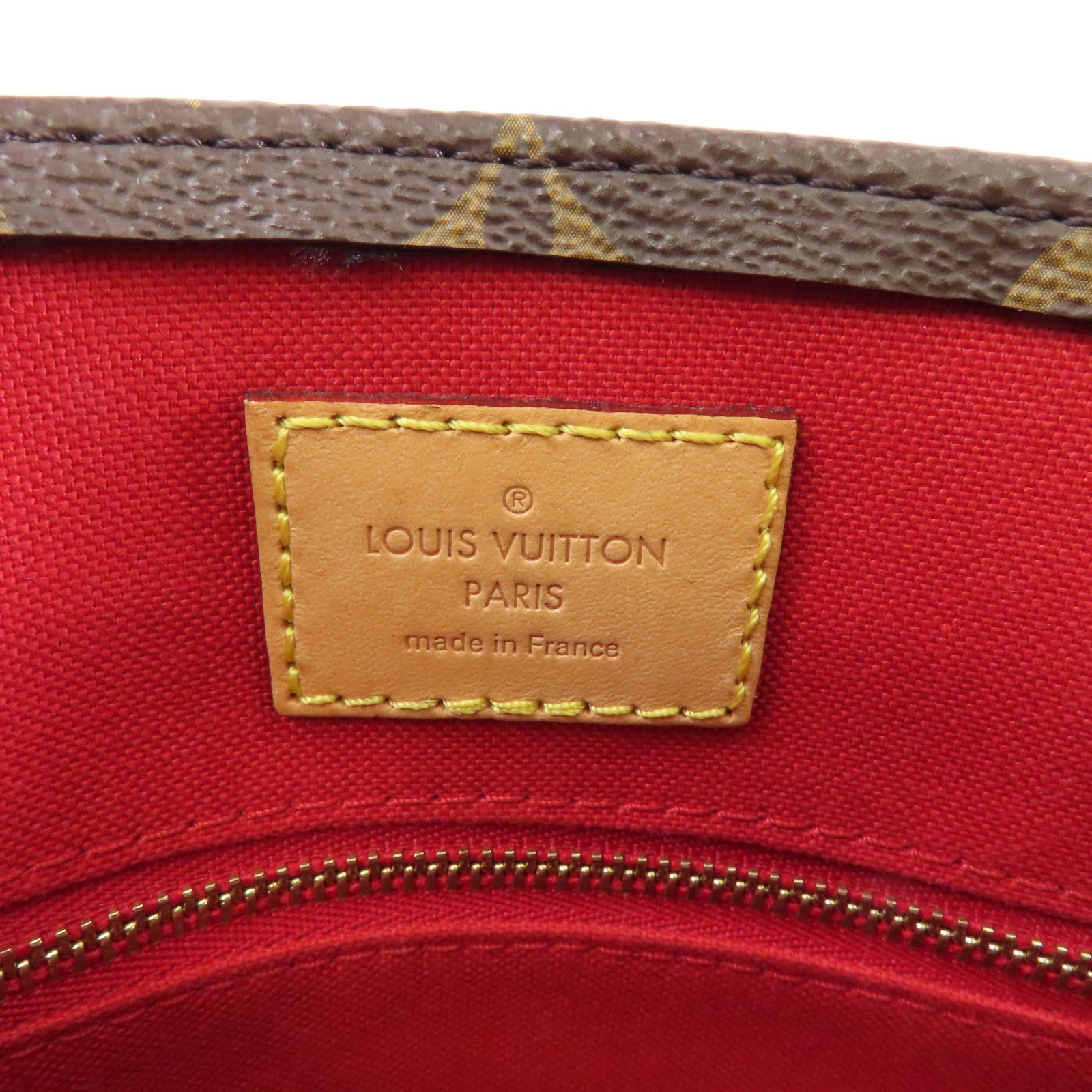 LOUIS VUITTON 【激減優惠】Monogram Sac Plat BB金扣手挽肩背兩用袋啡色