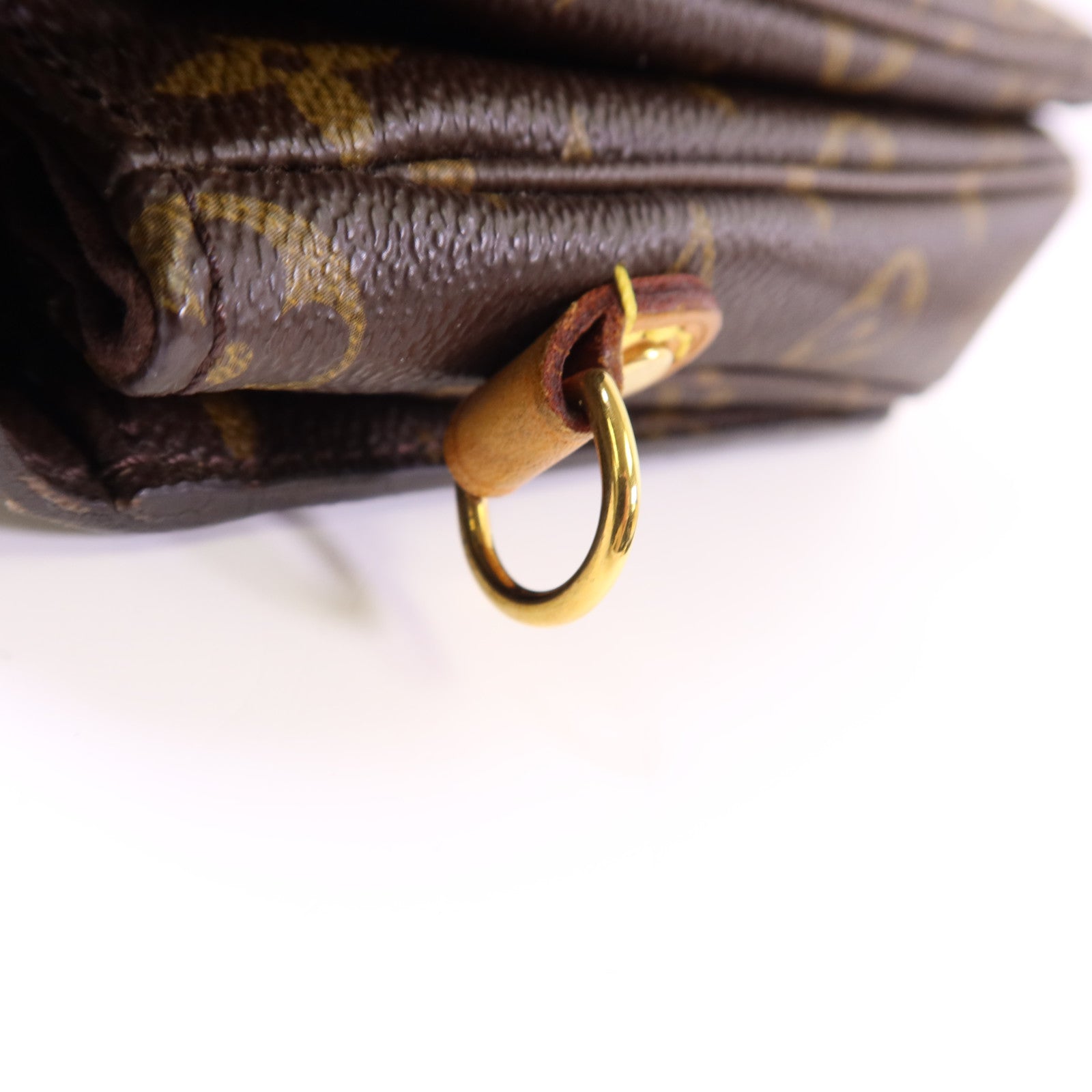 LOUIS VUITTON Monogram Pochette Metis MM金扣手挽肩背兩用袋M44875