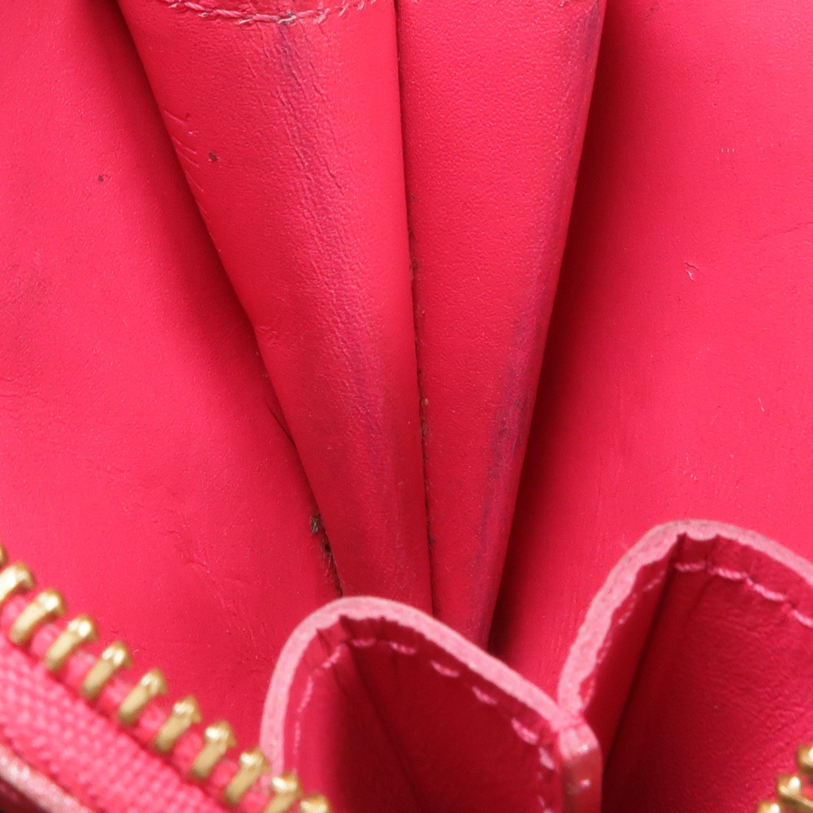 LOUIS VUITTON Vernis Porte Monet-Cool Coin Case金扣零錢包