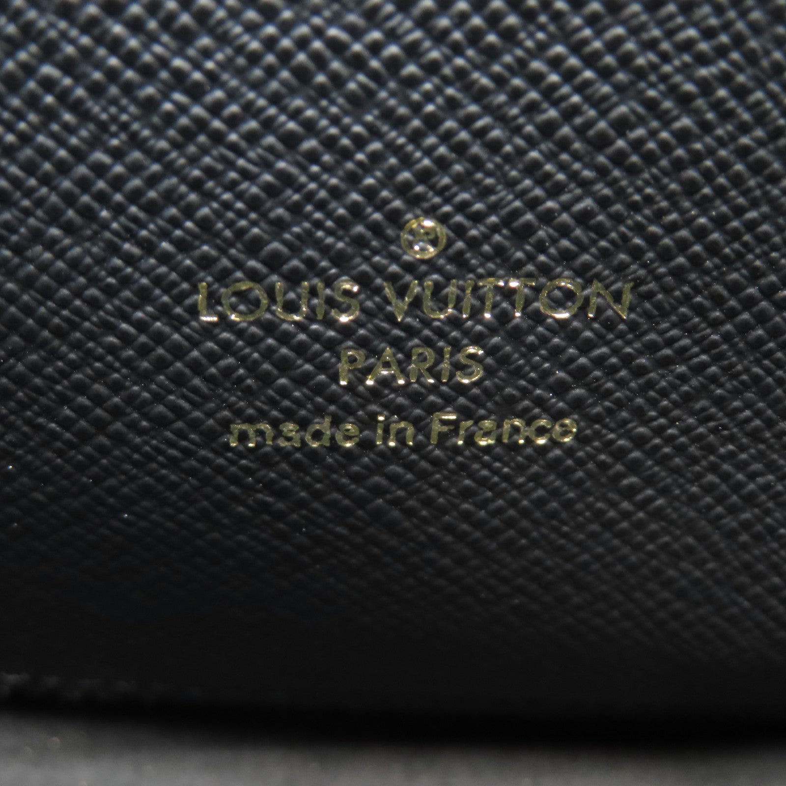 LOUIS VUITTON Monogram Giant Reverse Pochette Double Zip金扣肩背袋啡色