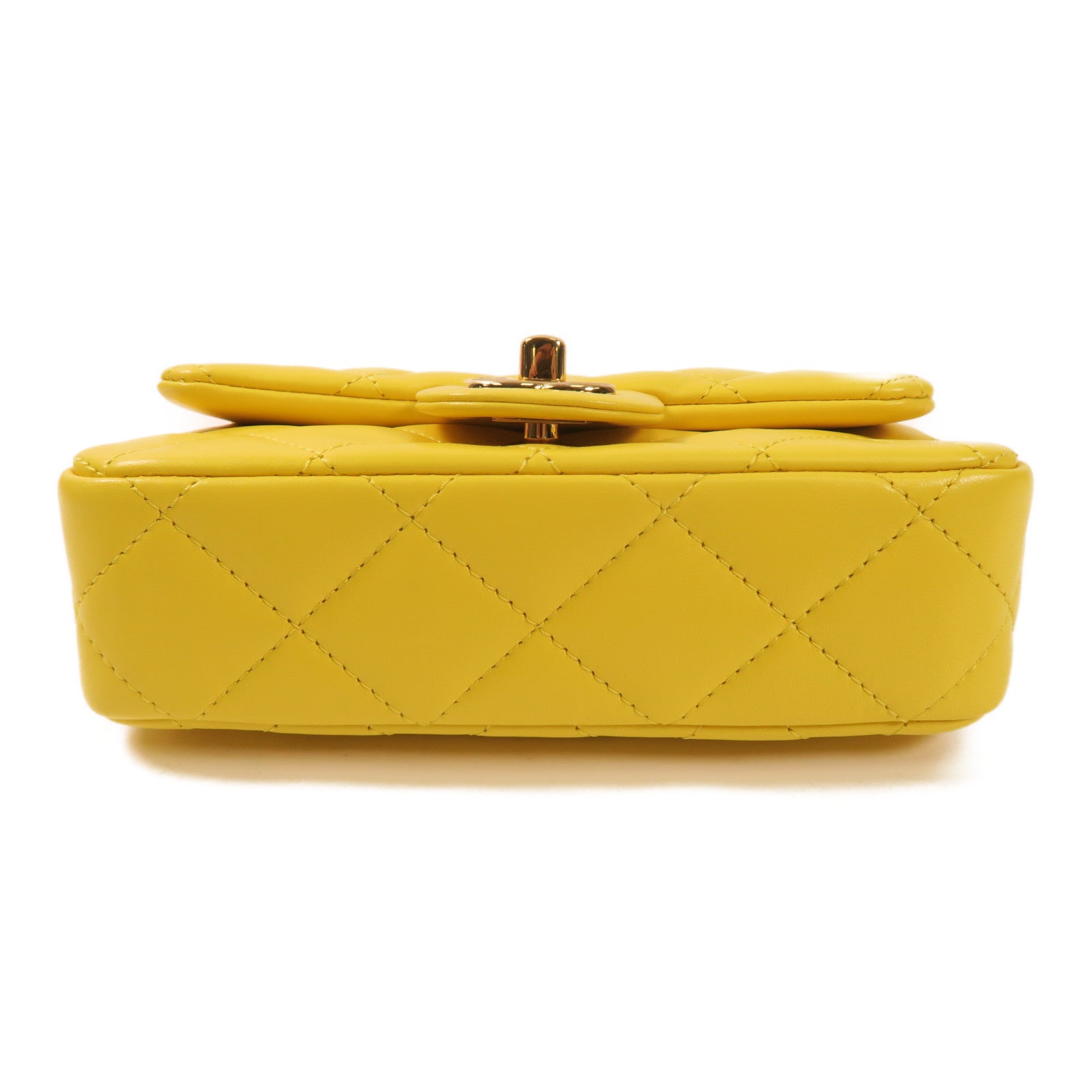 CHANEL 【激減優惠】羊皮皮革Flap Bag With Handle手挽肩背兩用袋