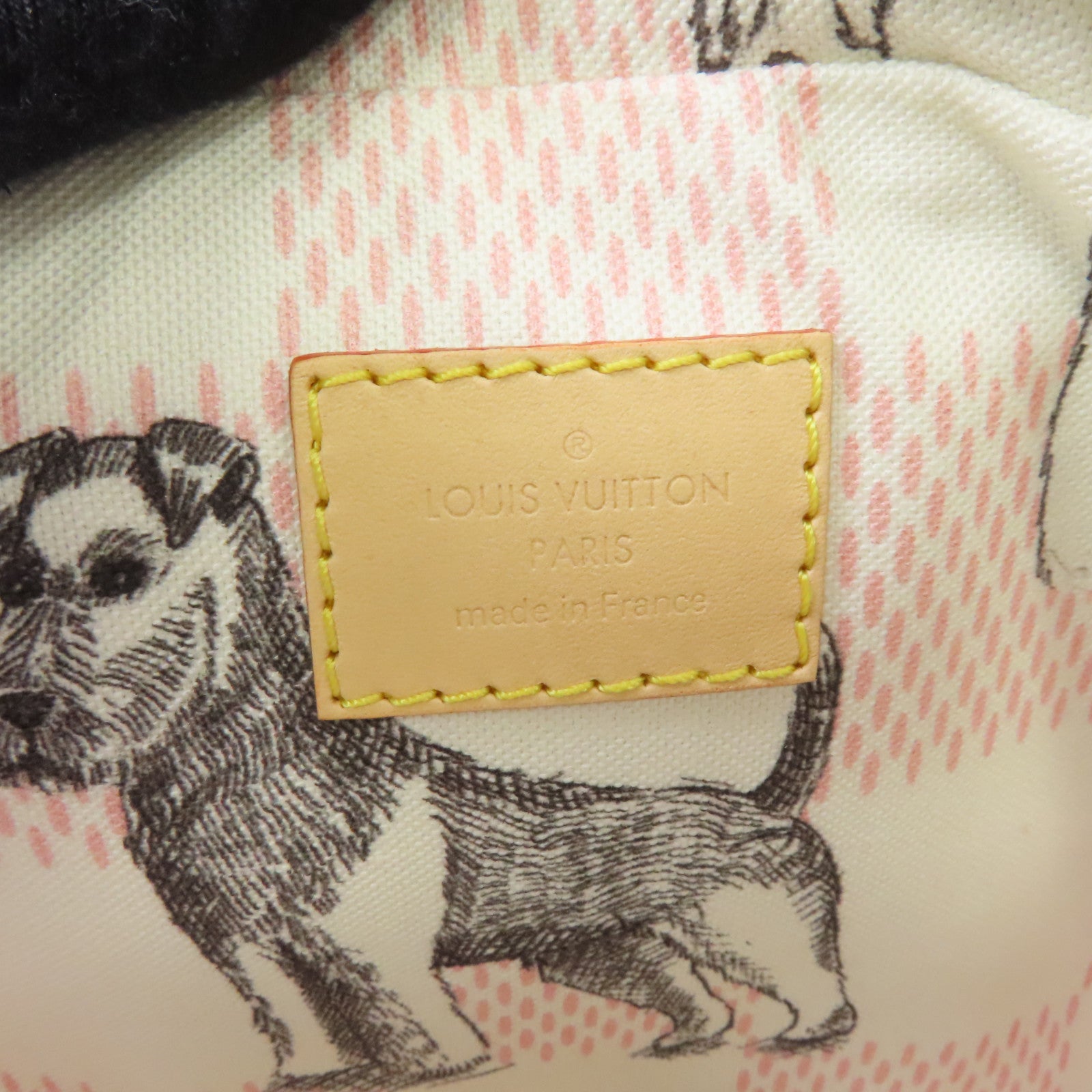 LOUIS VUITTON Green Damier Nano Porte Documents Voyage金扣手挽肩背兩用袋綠色