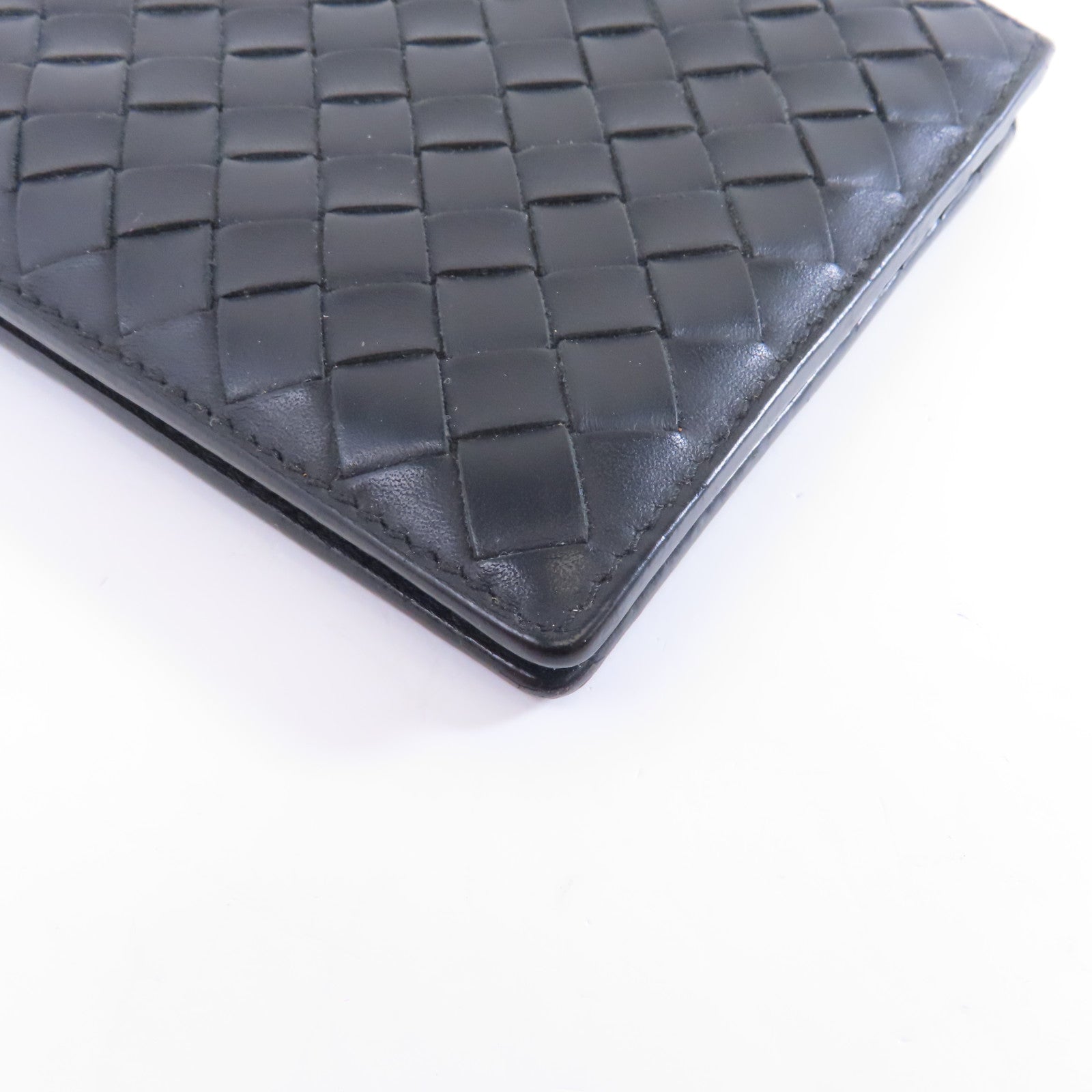 BOTTEGA VENETA 織紋皮革Wallet錢包黑色
