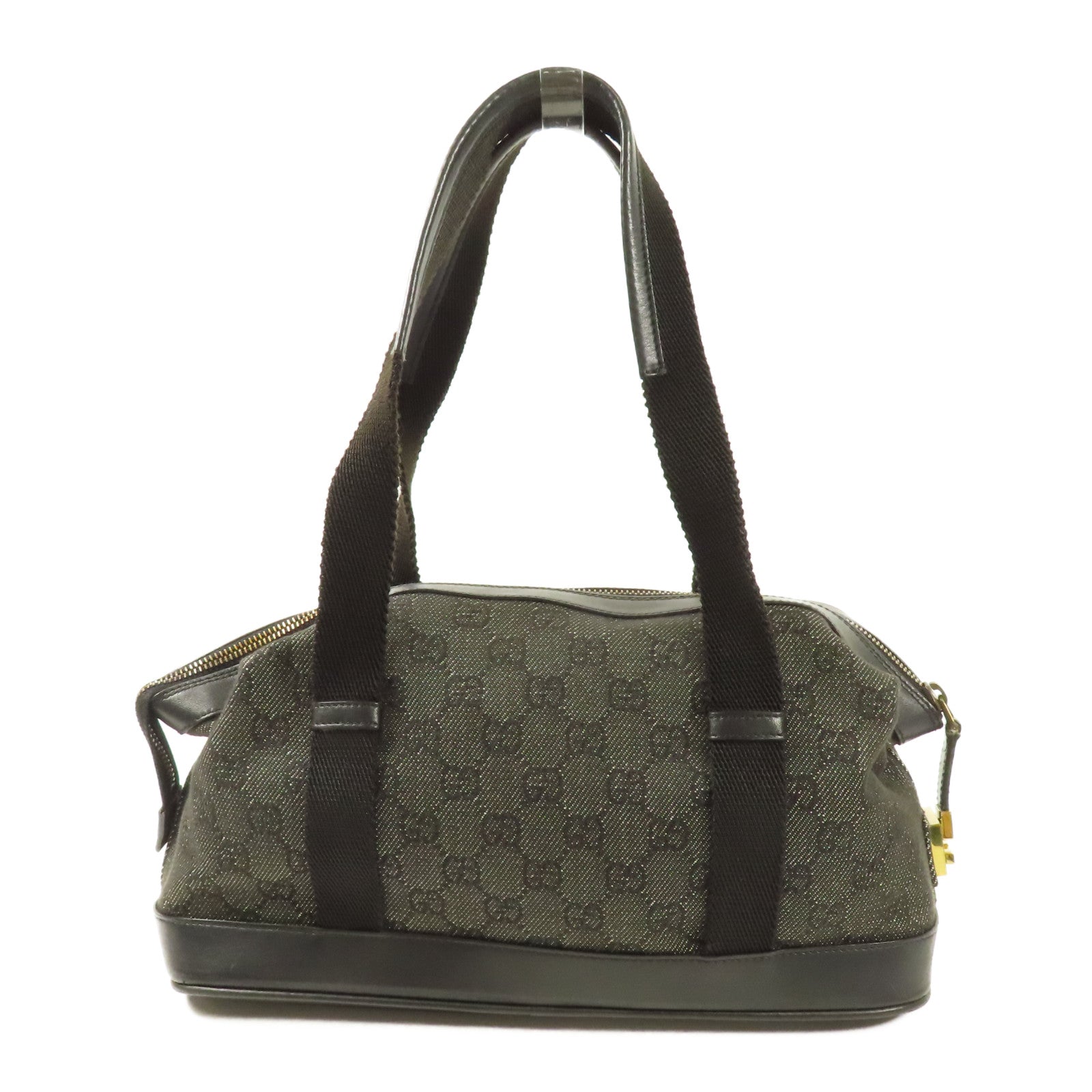 GUCCI 牛仔布Shoulder Bag金扣肩背袋