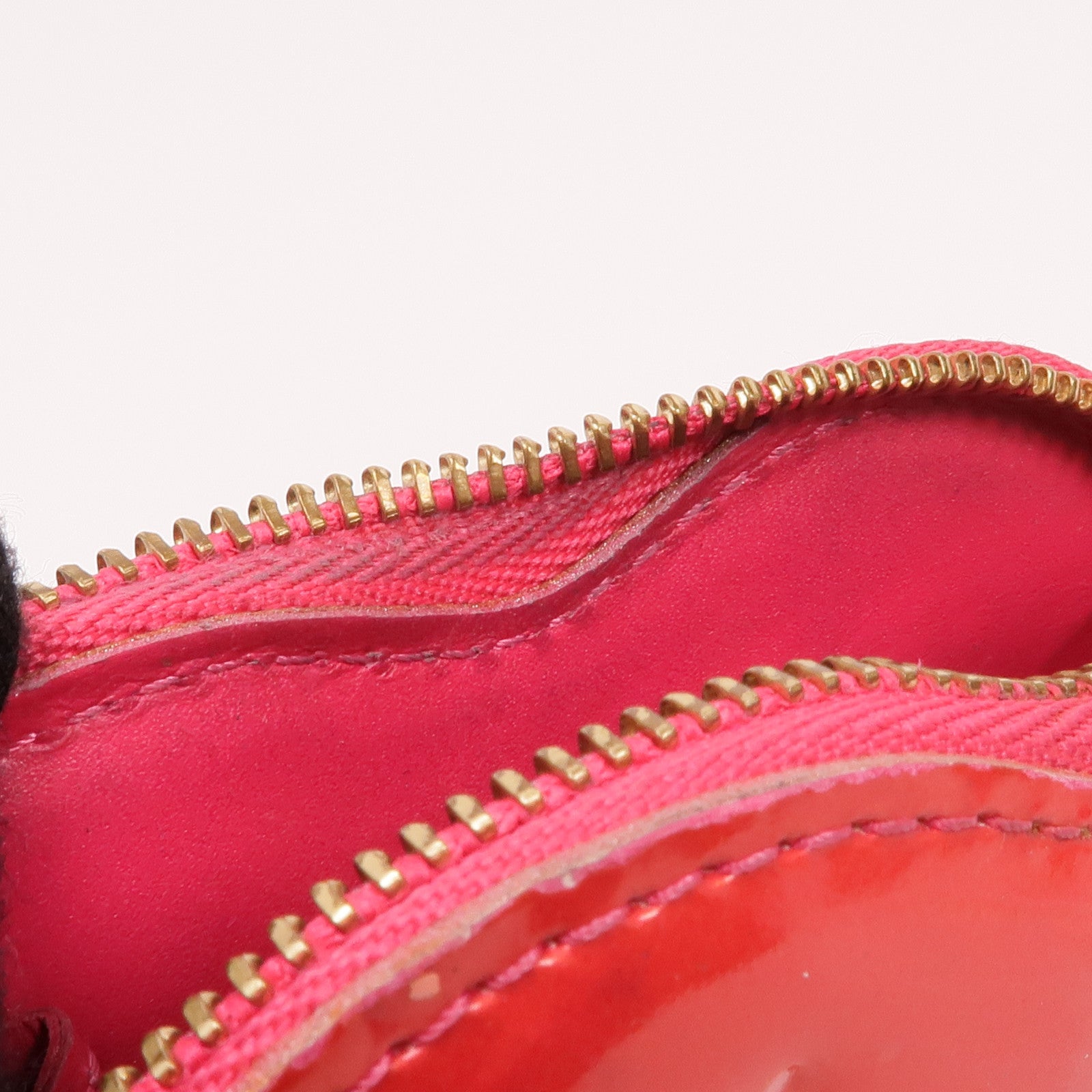 LOUIS VUITTON Vernis Porte Monet-Cool Coin Case金扣零錢包