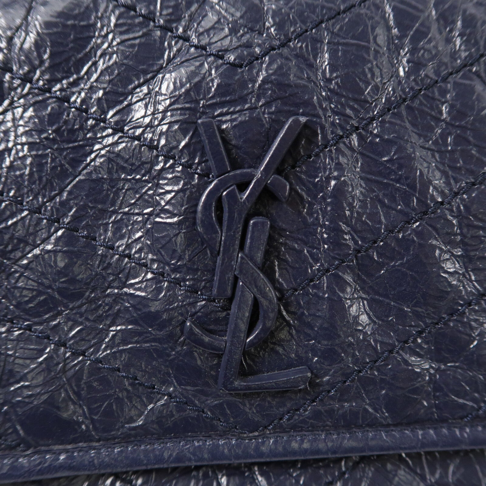 SAINT LAURENT 牛皮皮革Niki Baby鏈帶肩背袋