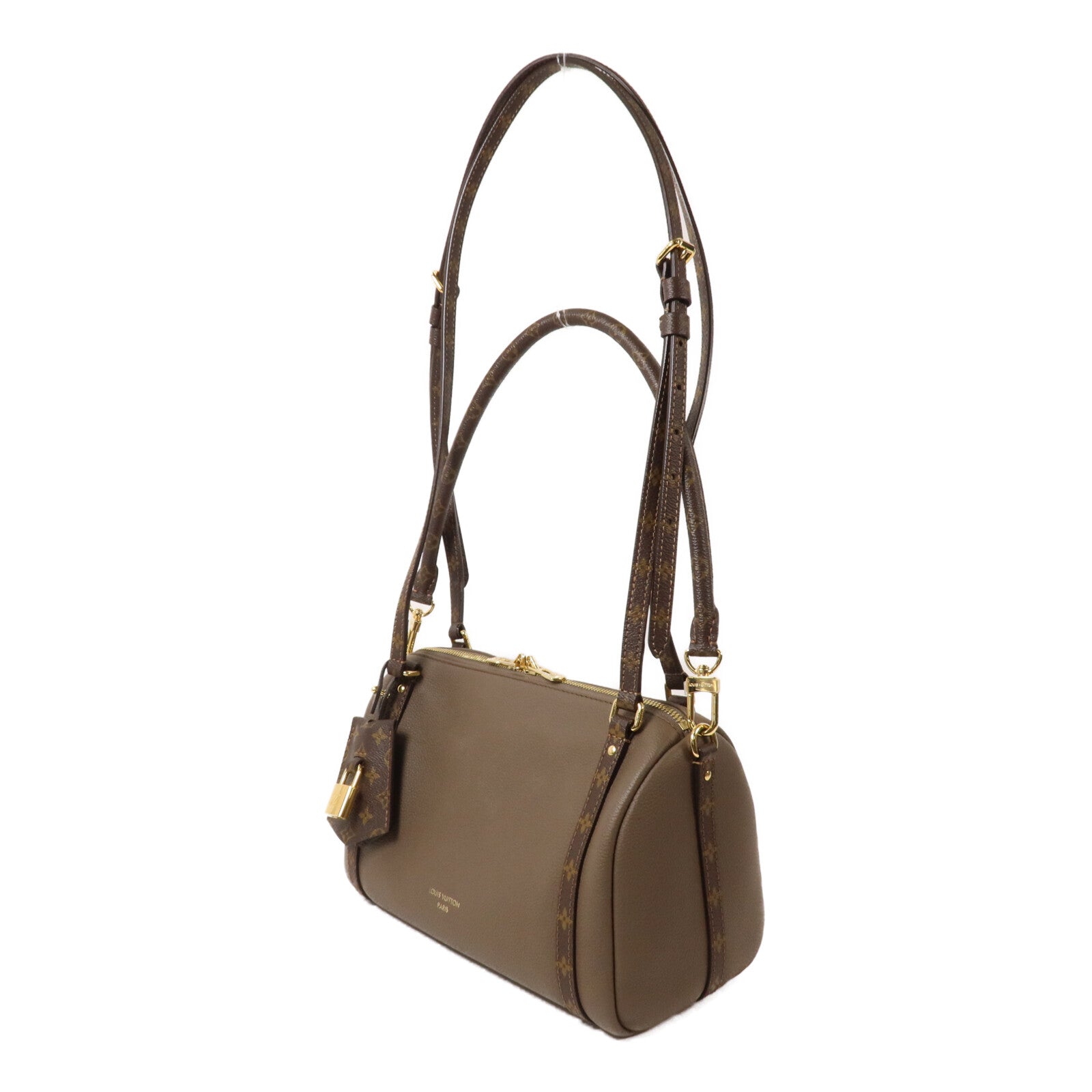 LOUIS VUITTON Monogram/牛皮皮革Express PM手挽肩背兩用袋