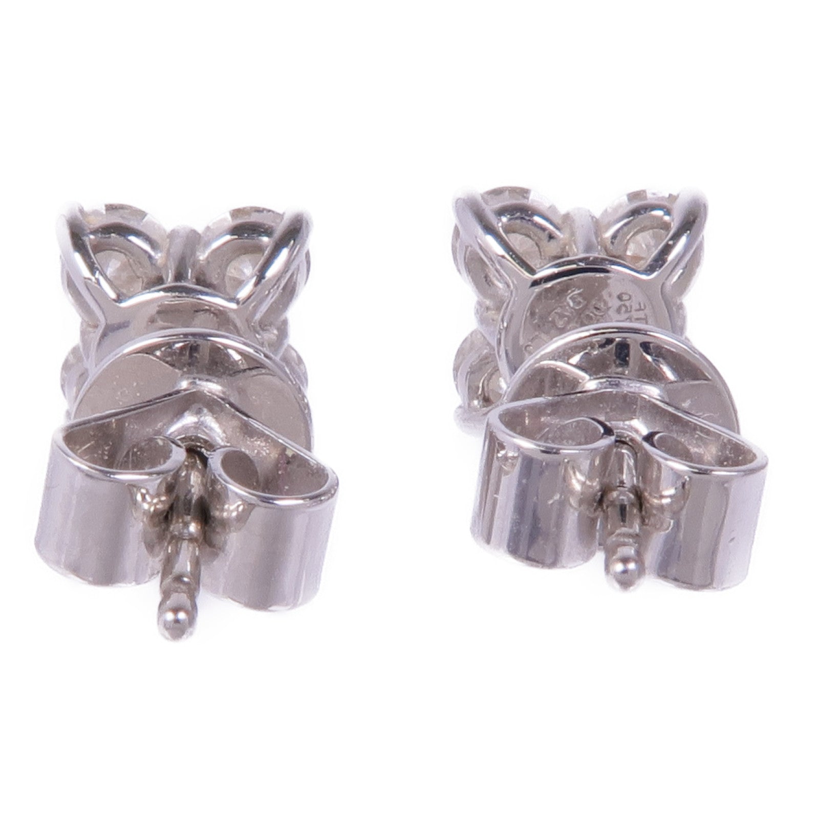 JEWELRY 18K白金Diamond Earrings鑽石耳環