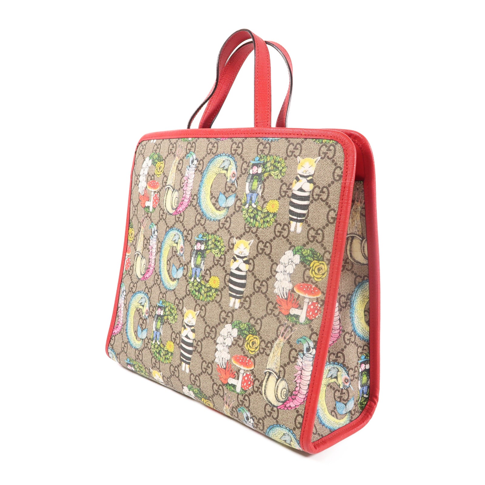 GUCCI 塗層帆布Yuko Higuchi Tote Bag手挽袋