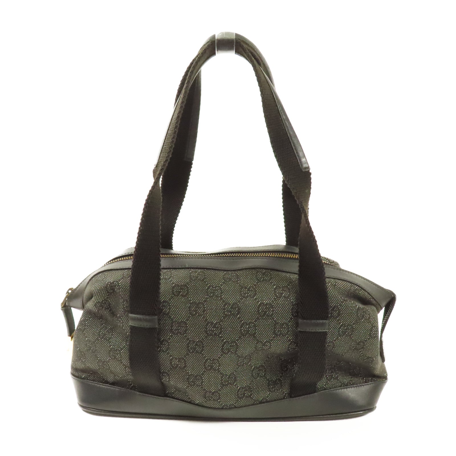 GUCCI 牛仔布Shoulder Bag金扣肩背袋