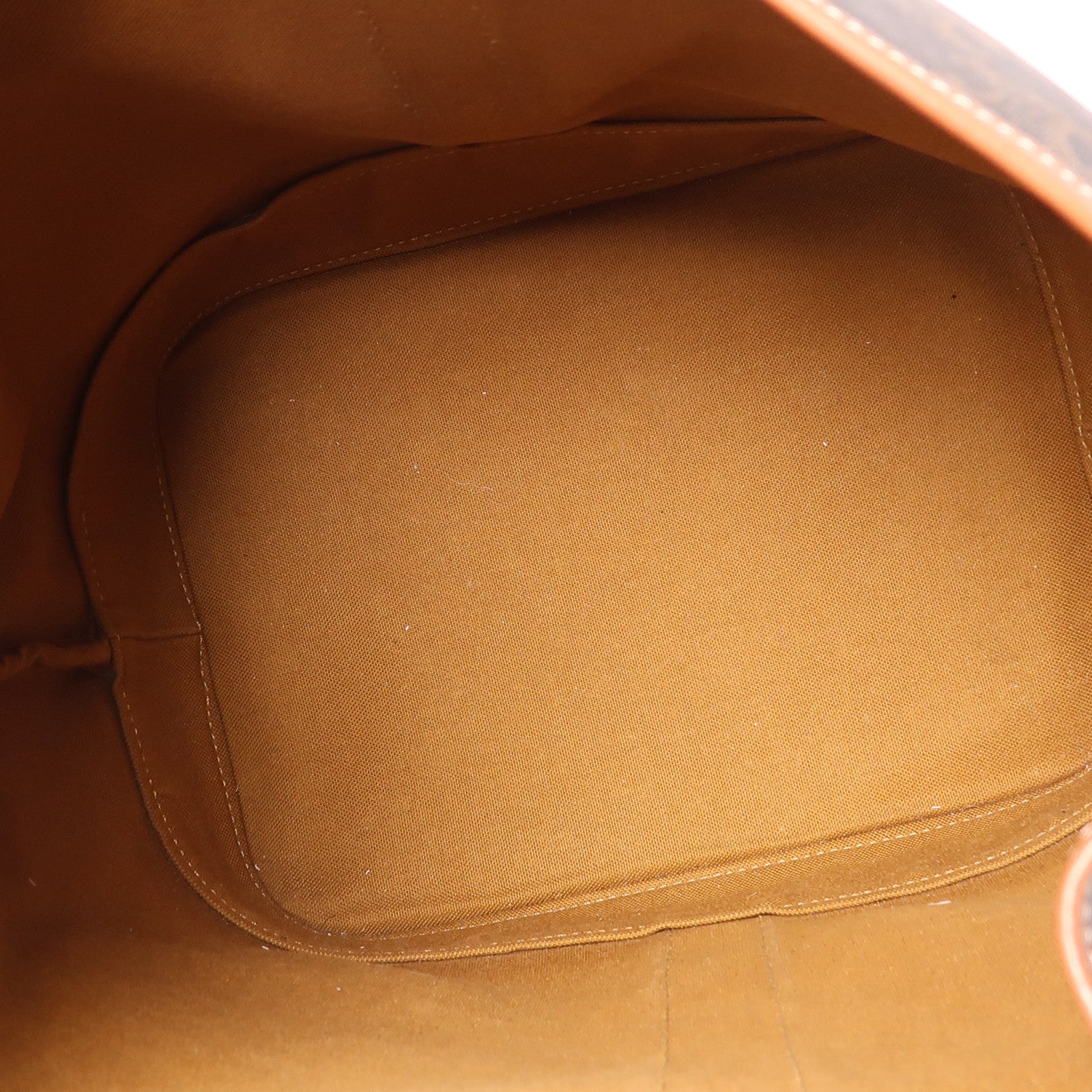 CELINE 塗層帆布Triomphe Bucket Medium金扣肩背袋