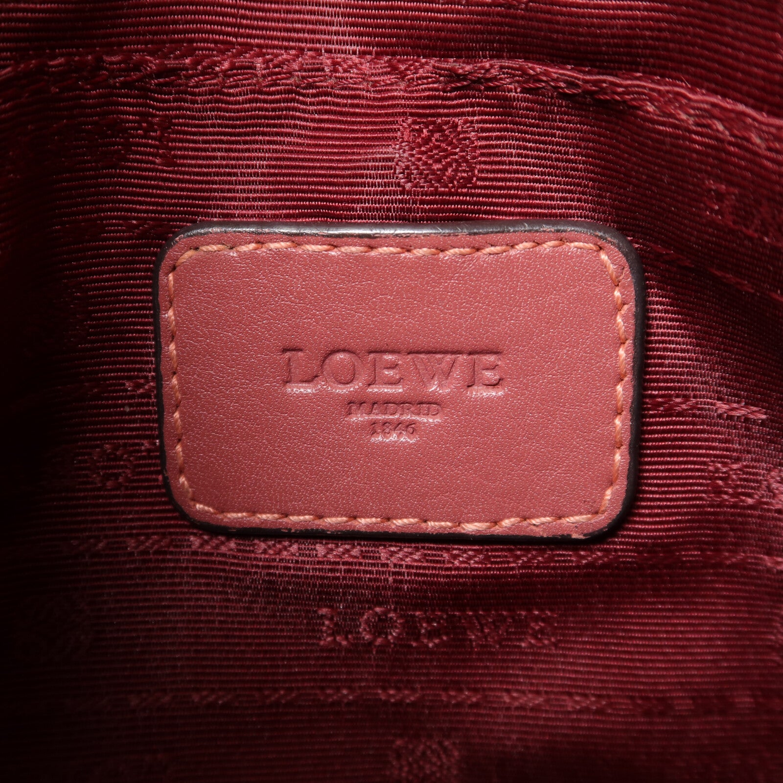 LOEWE 牛皮皮革Heritage Madrid 1846肩背袋