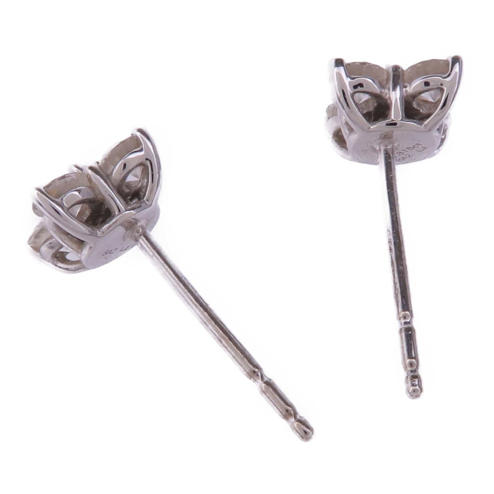 JEWELRY 18K白金Diamond Earrings鑽石耳環