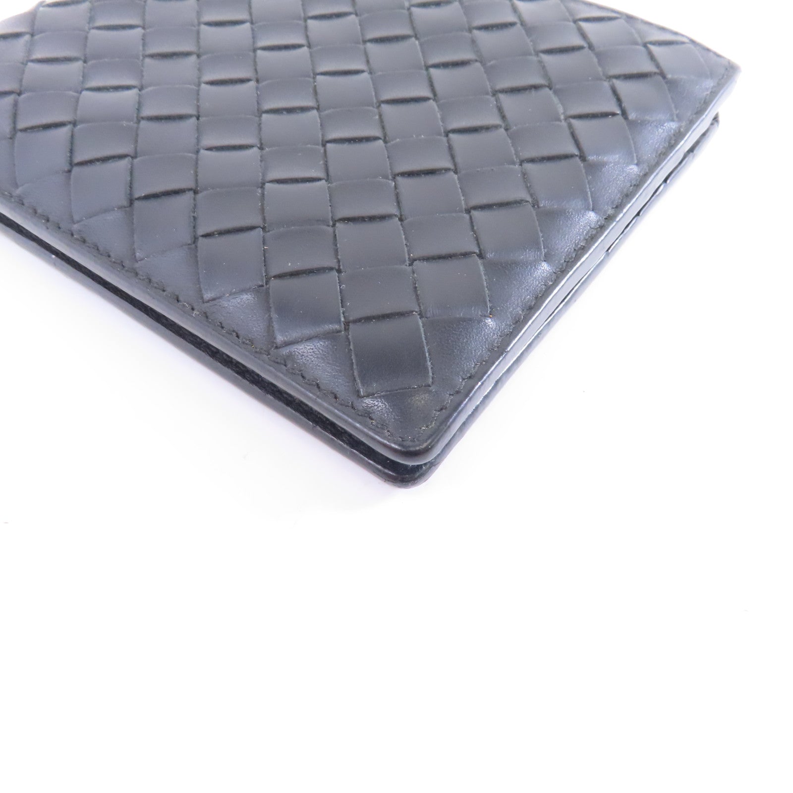 BOTTEGA VENETA 織紋皮革Wallet錢包黑色