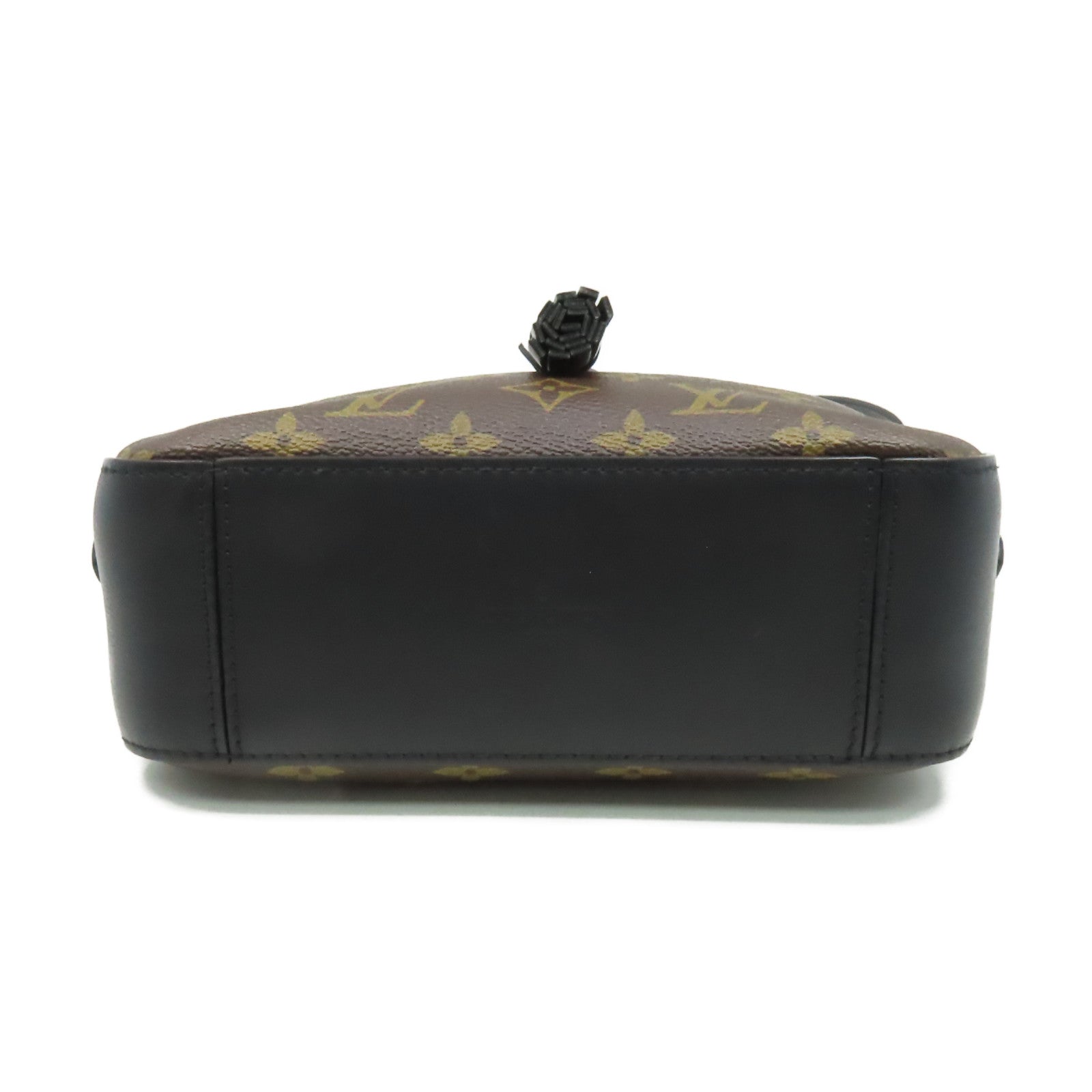 LOUIS VUITTON 【激減優惠】Monogram Saintonge  Shoulder Bag肩背袋黑色/啡色