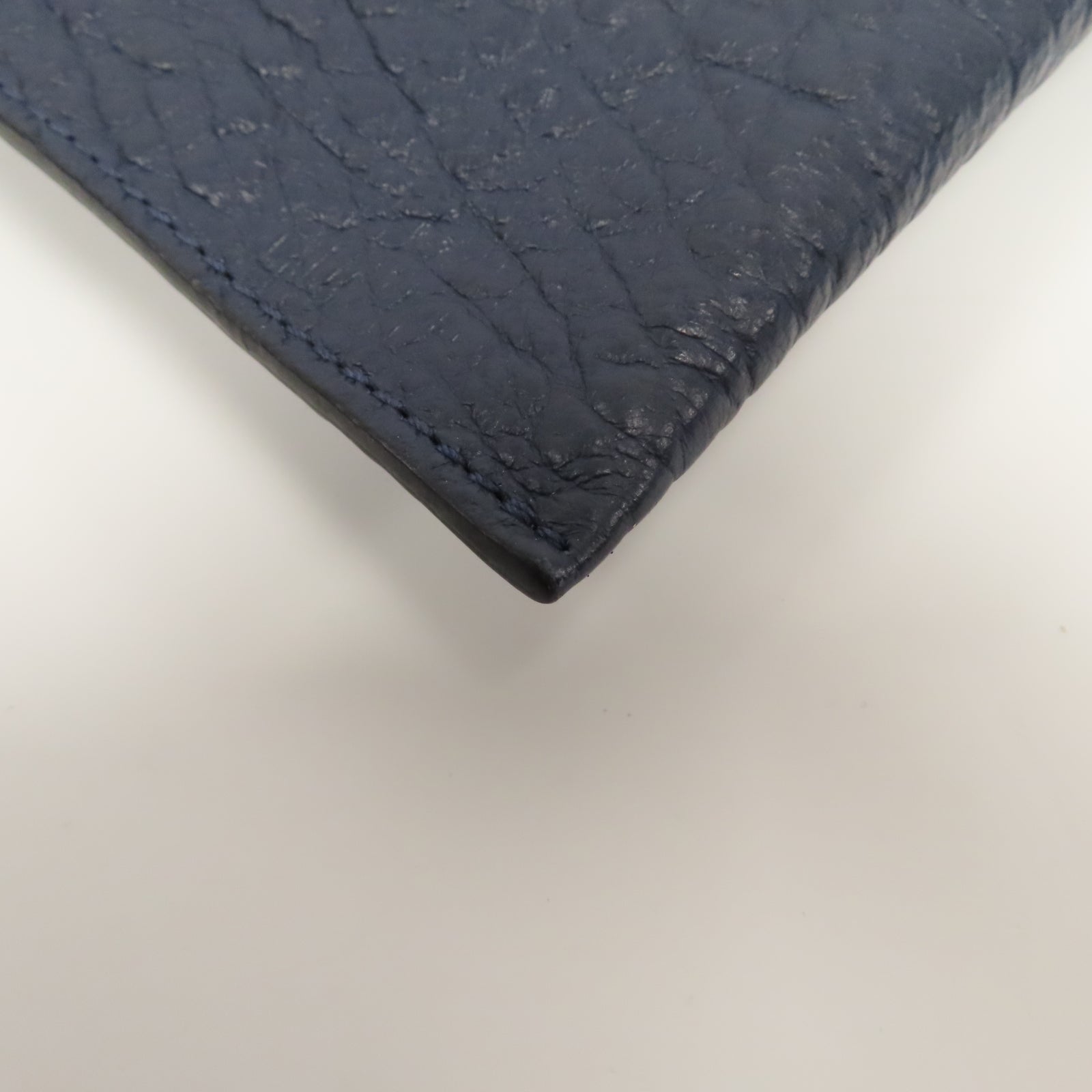 BURBERRY 牛皮皮革Shoulder Bag金扣鏈帶肩背袋深藍色
