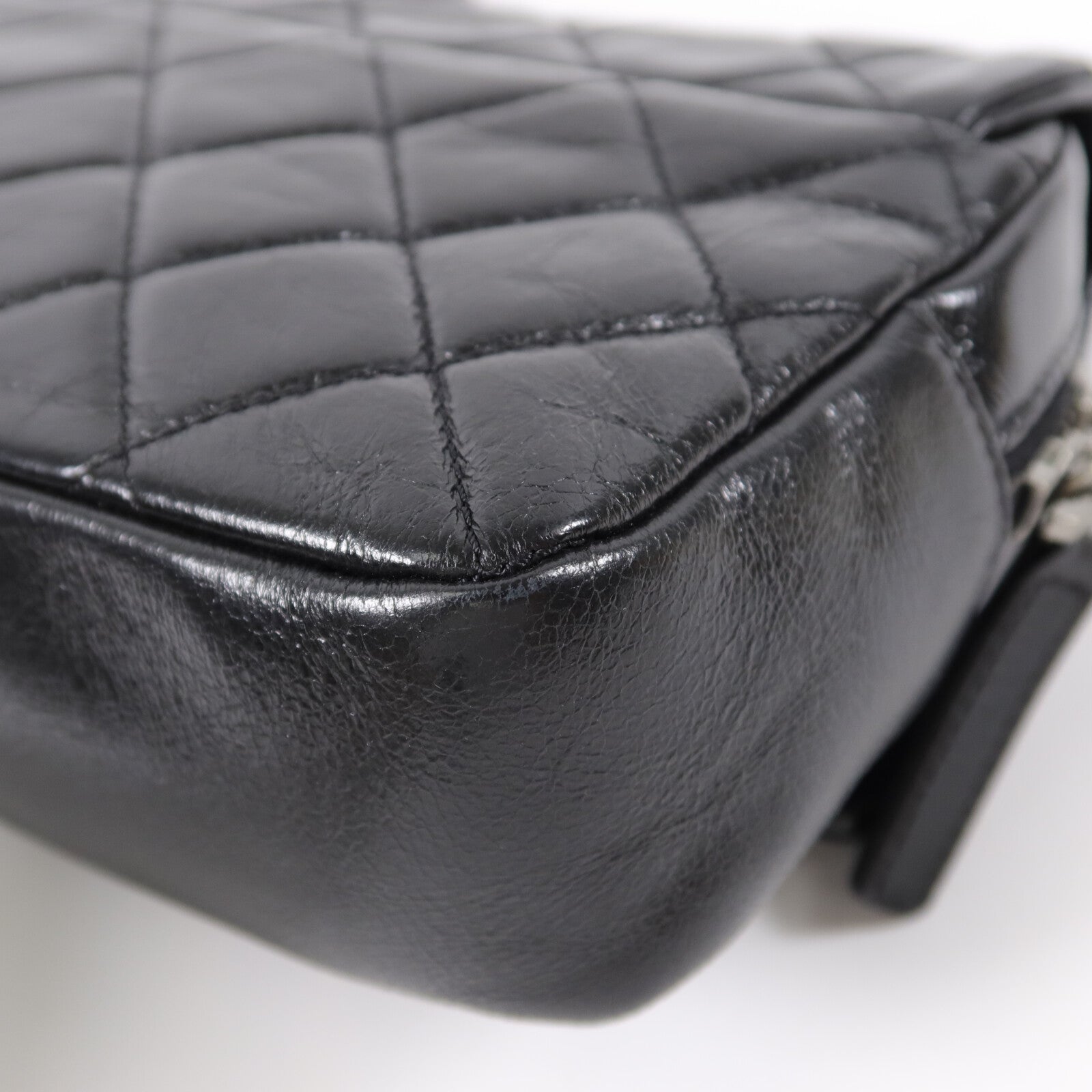 CHANEL 牛皮皮革Shoulder Bag鏈帶肩背袋