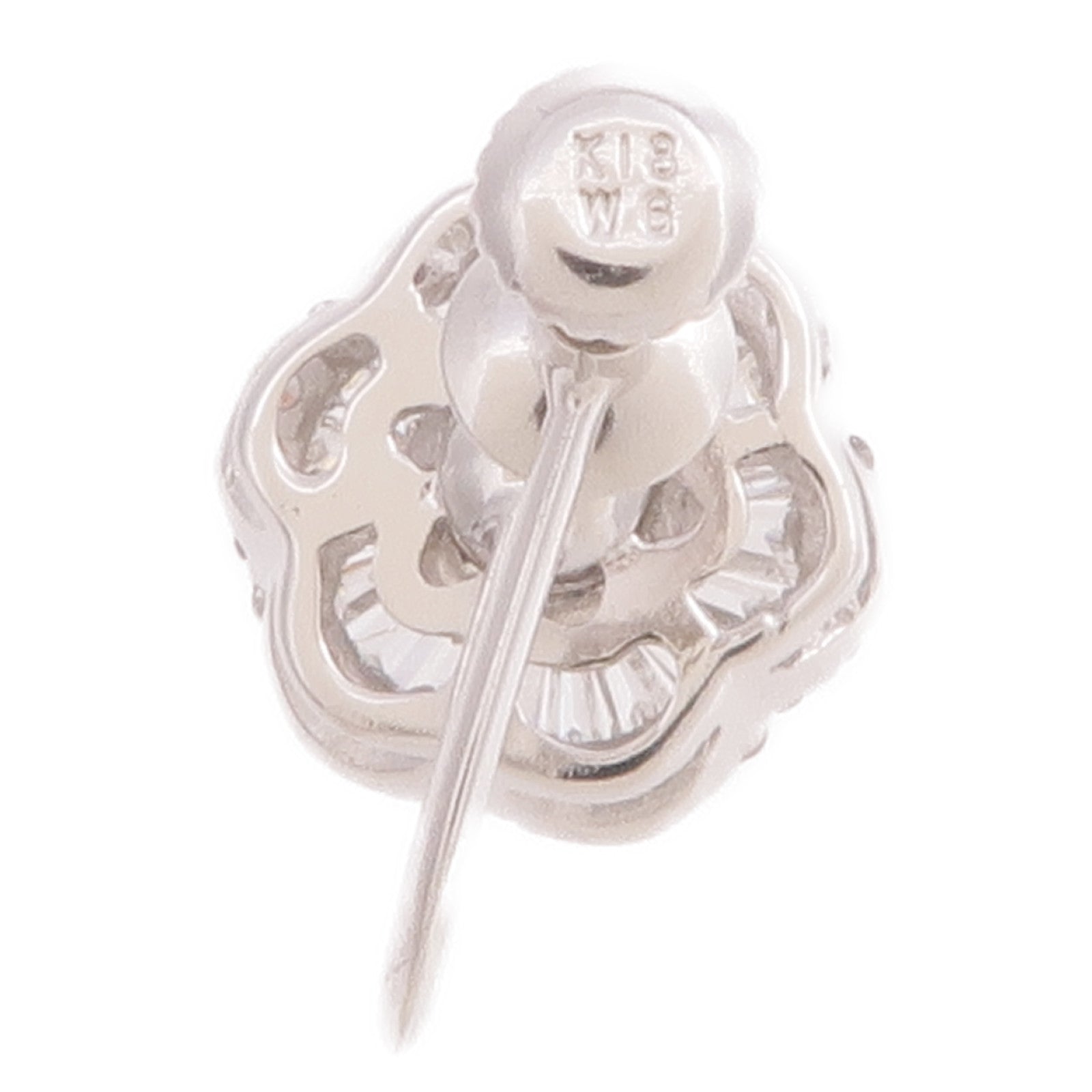 JEWELRY 18K白金Diamond Earrings鑽石耳環