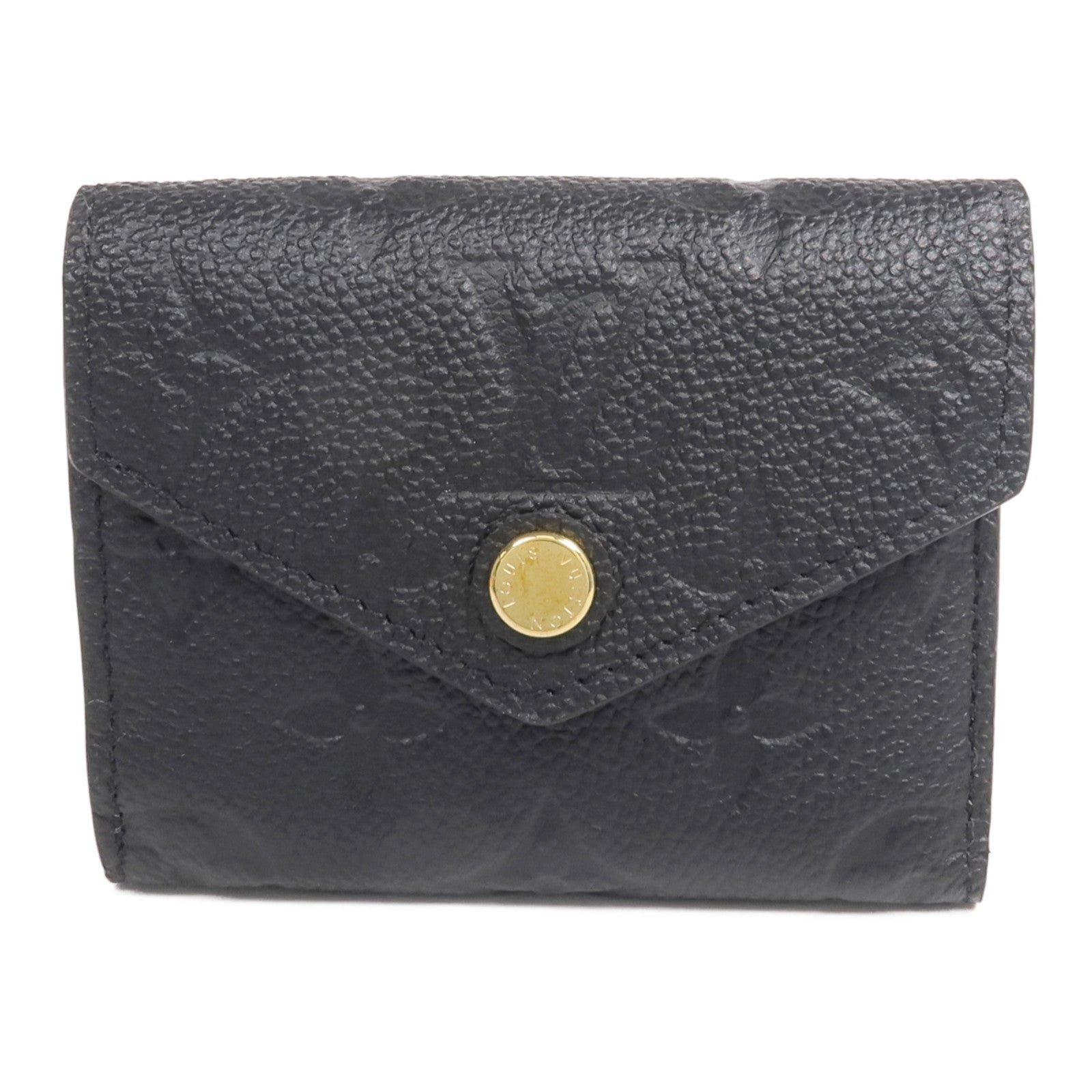 LOUIS VUITTON Monogram Empreinte Victorine Wallet金扣錢包