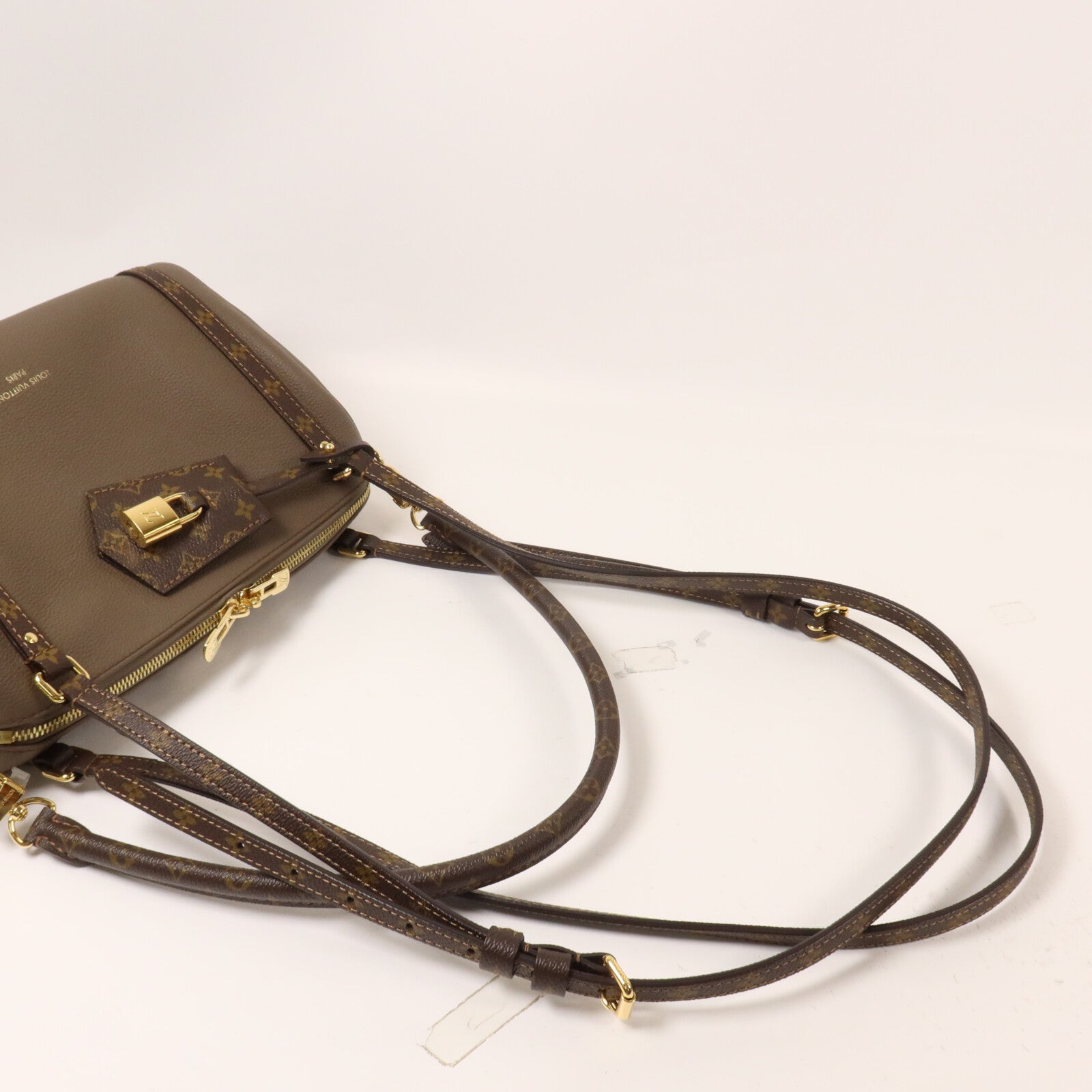 LOUIS VUITTON Monogram/牛皮皮革Express PM手挽肩背兩用袋