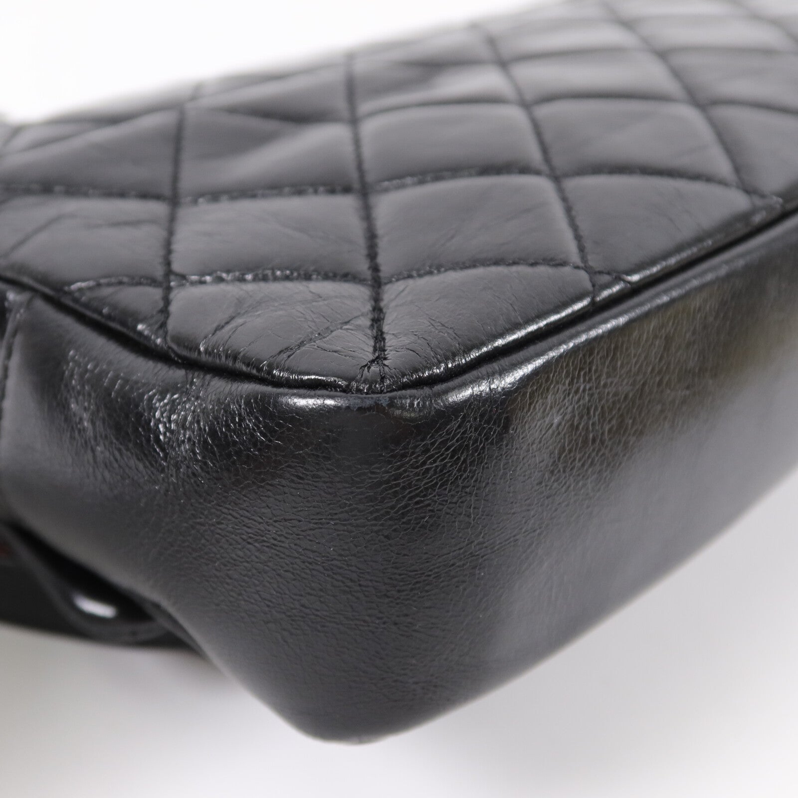 CHANEL 牛皮皮革Shoulder Bag鏈帶肩背袋