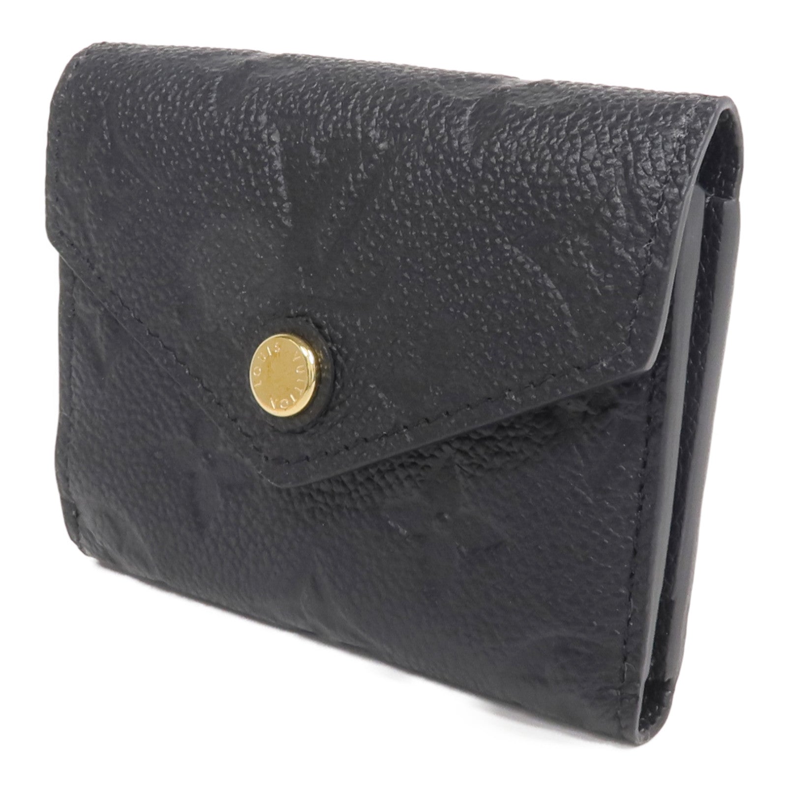 LOUIS VUITTON Monogram Empreinte Victorine Wallet金扣錢包