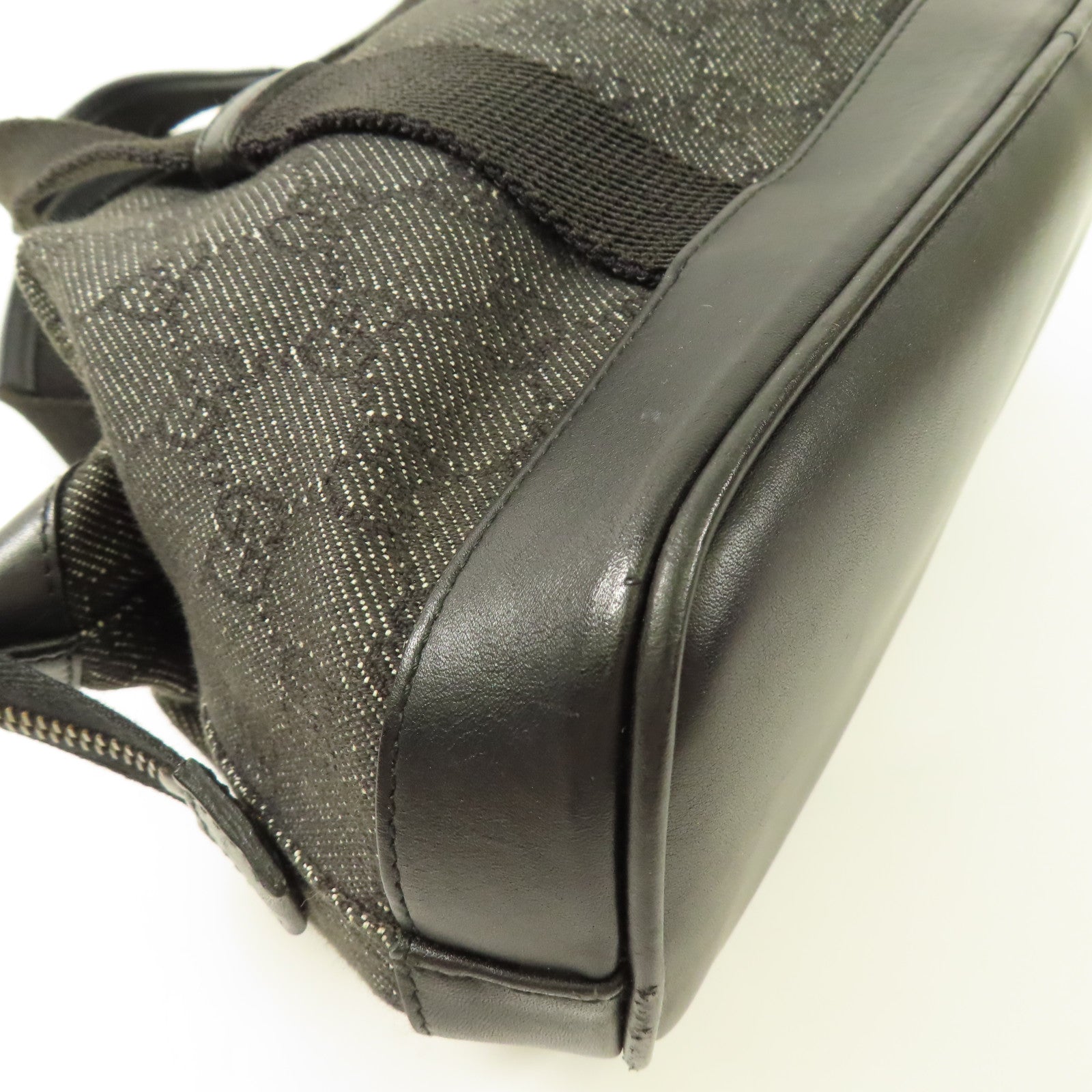 GUCCI 牛仔布Shoulder Bag金扣肩背袋