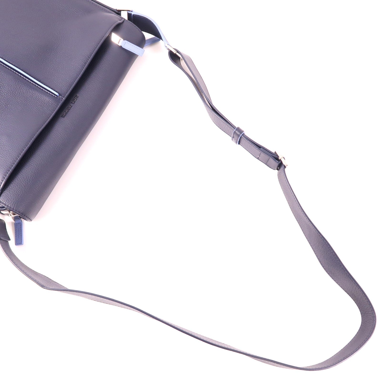 Dior 牛皮皮革Shoulder Bag銀扣肩背袋