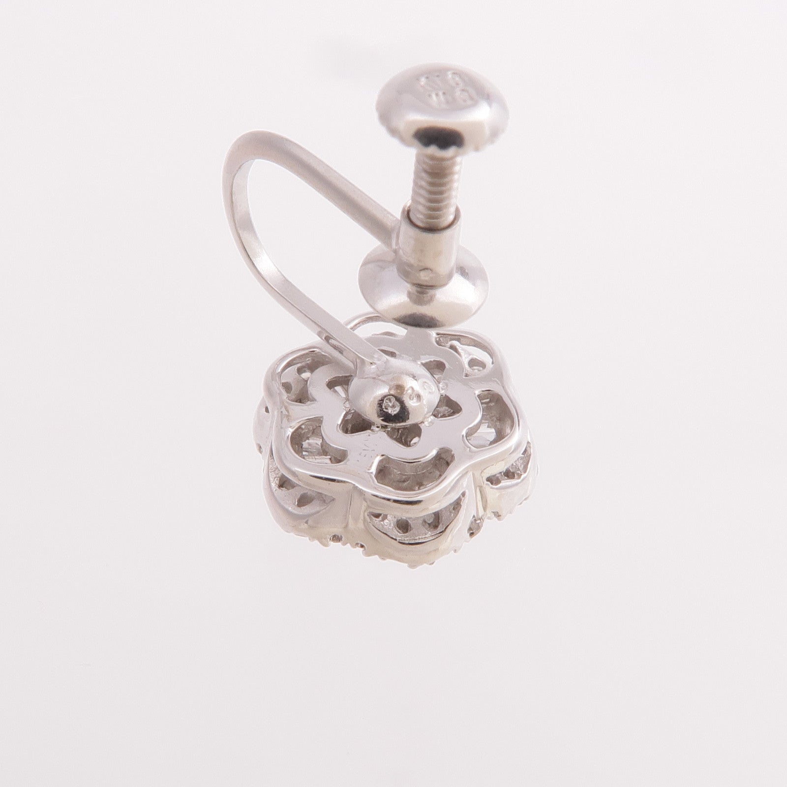 JEWELRY 18K白金Diamond Earrings鑽石耳環