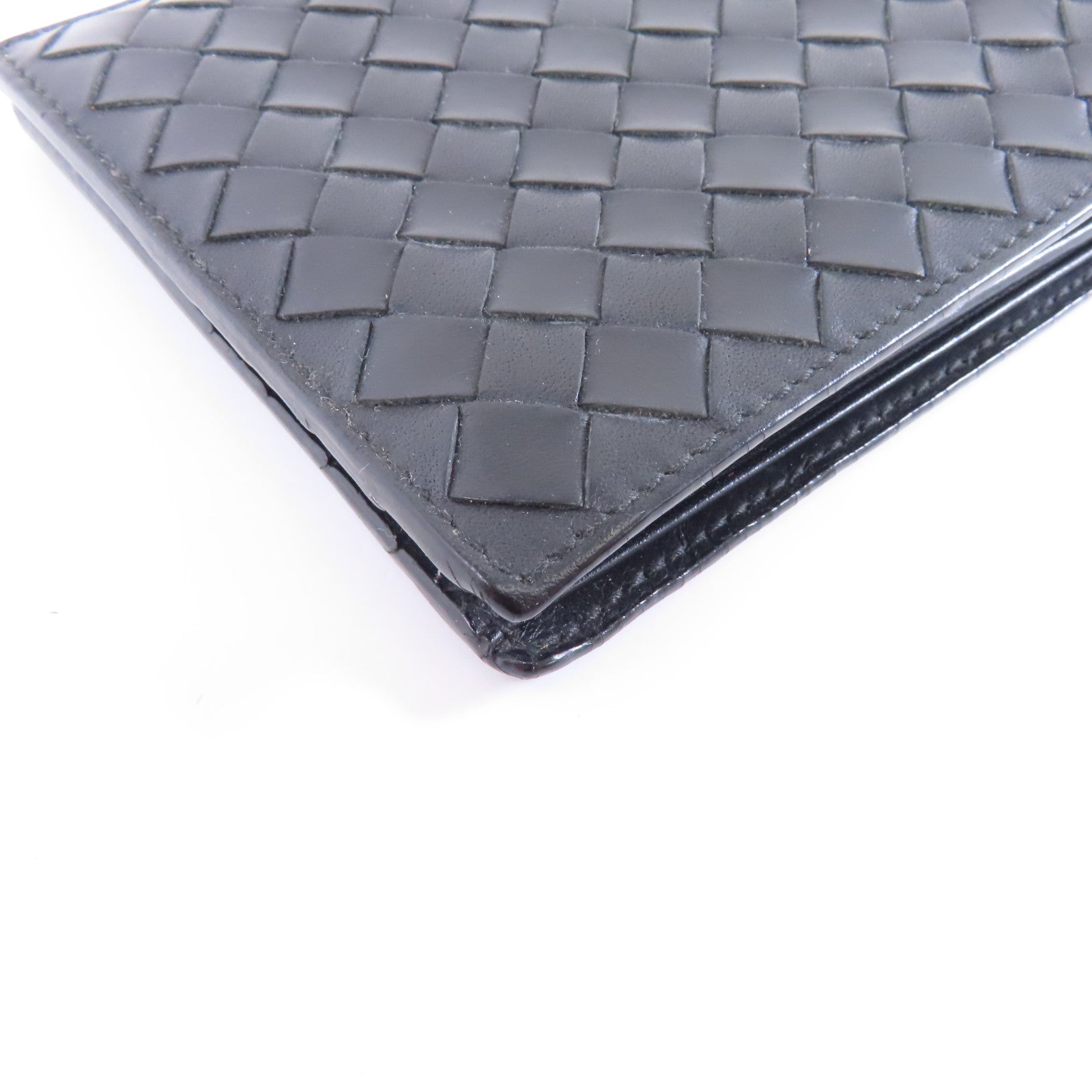 BOTTEGA VENETA 織紋皮革Wallet錢包黑色
