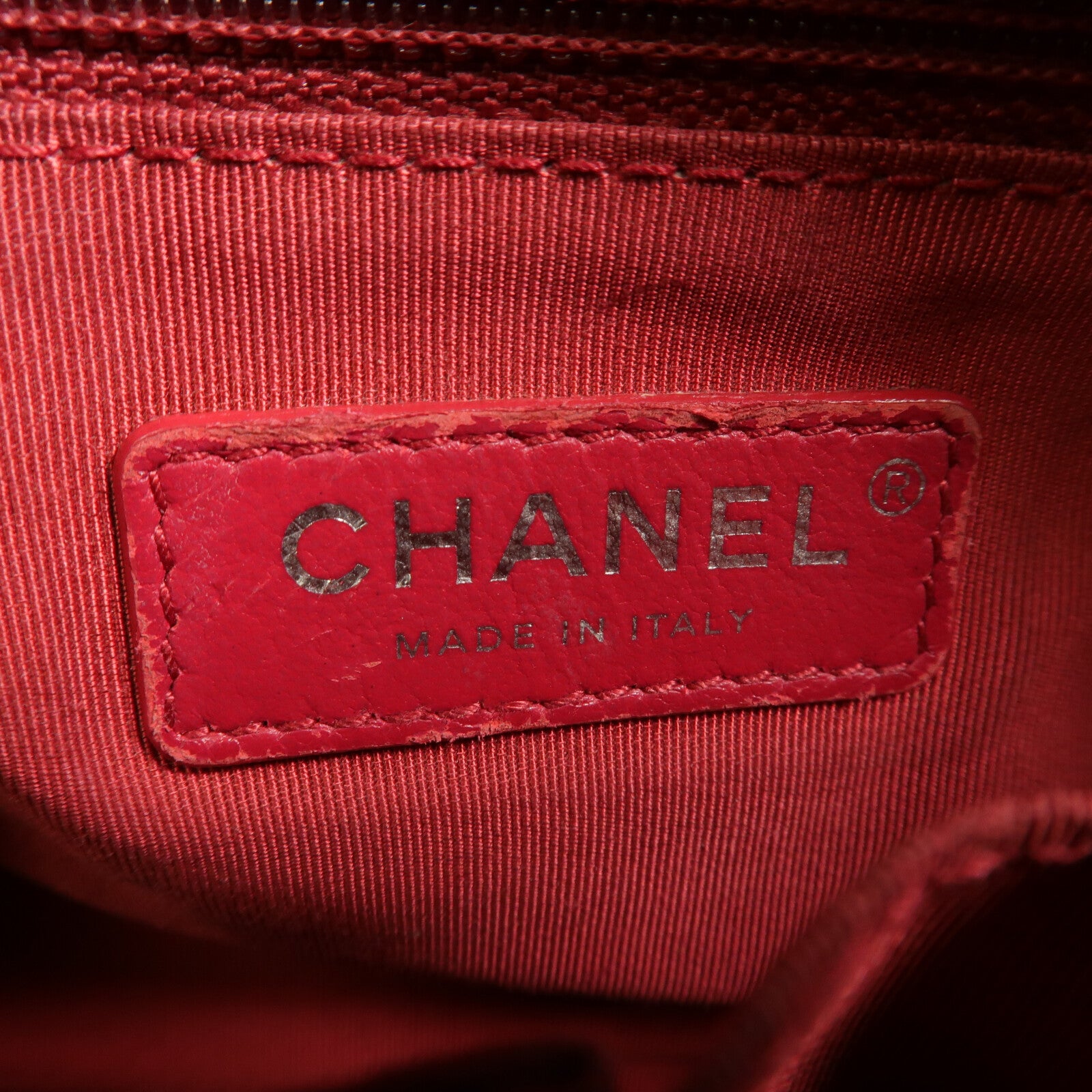 CHANEL 牛皮皮革Gabrielle Medium鏈帶手挽肩背兩用袋