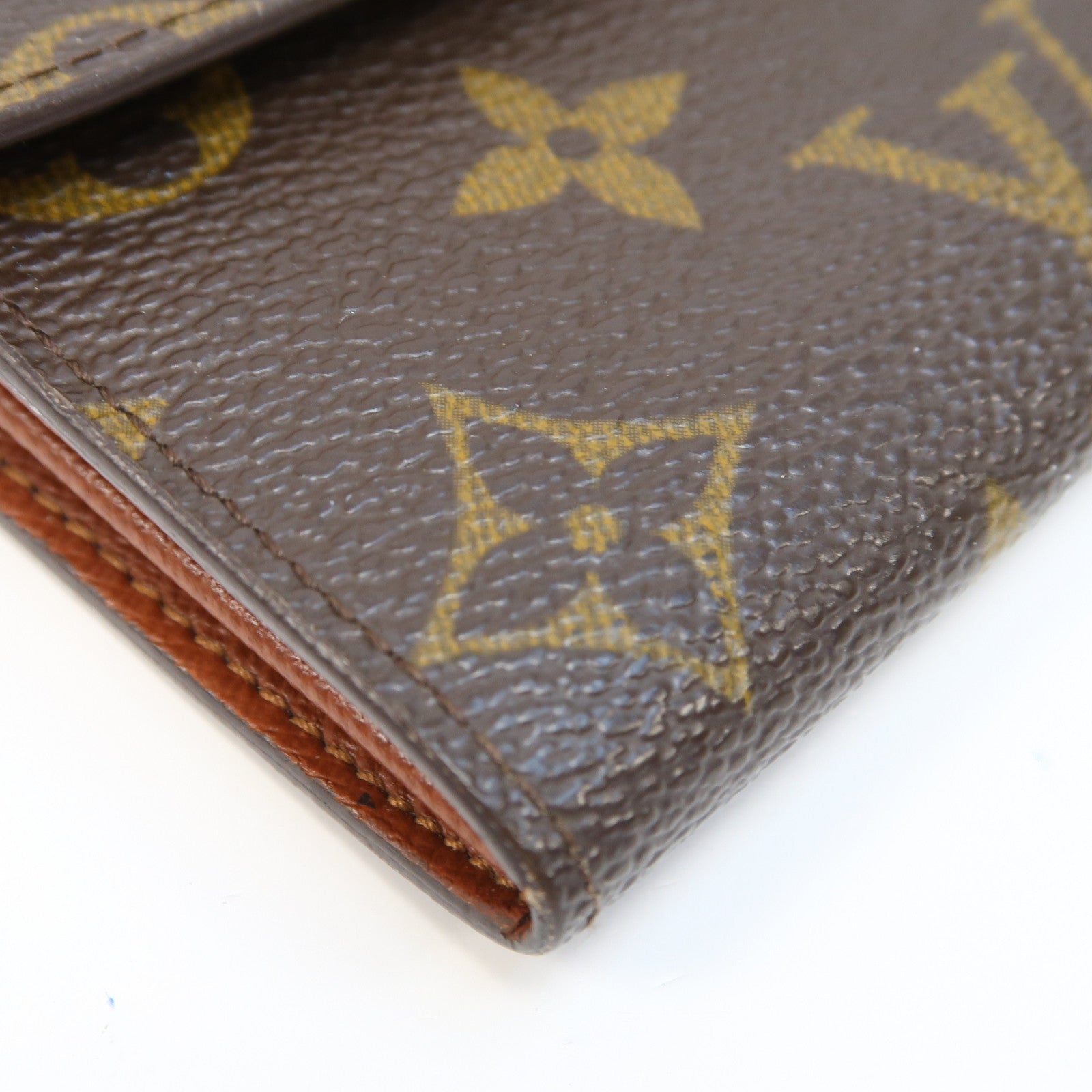 LOUIS VUITTON Monogram Portefeuille Sarah Wallet金扣長錢包啡色