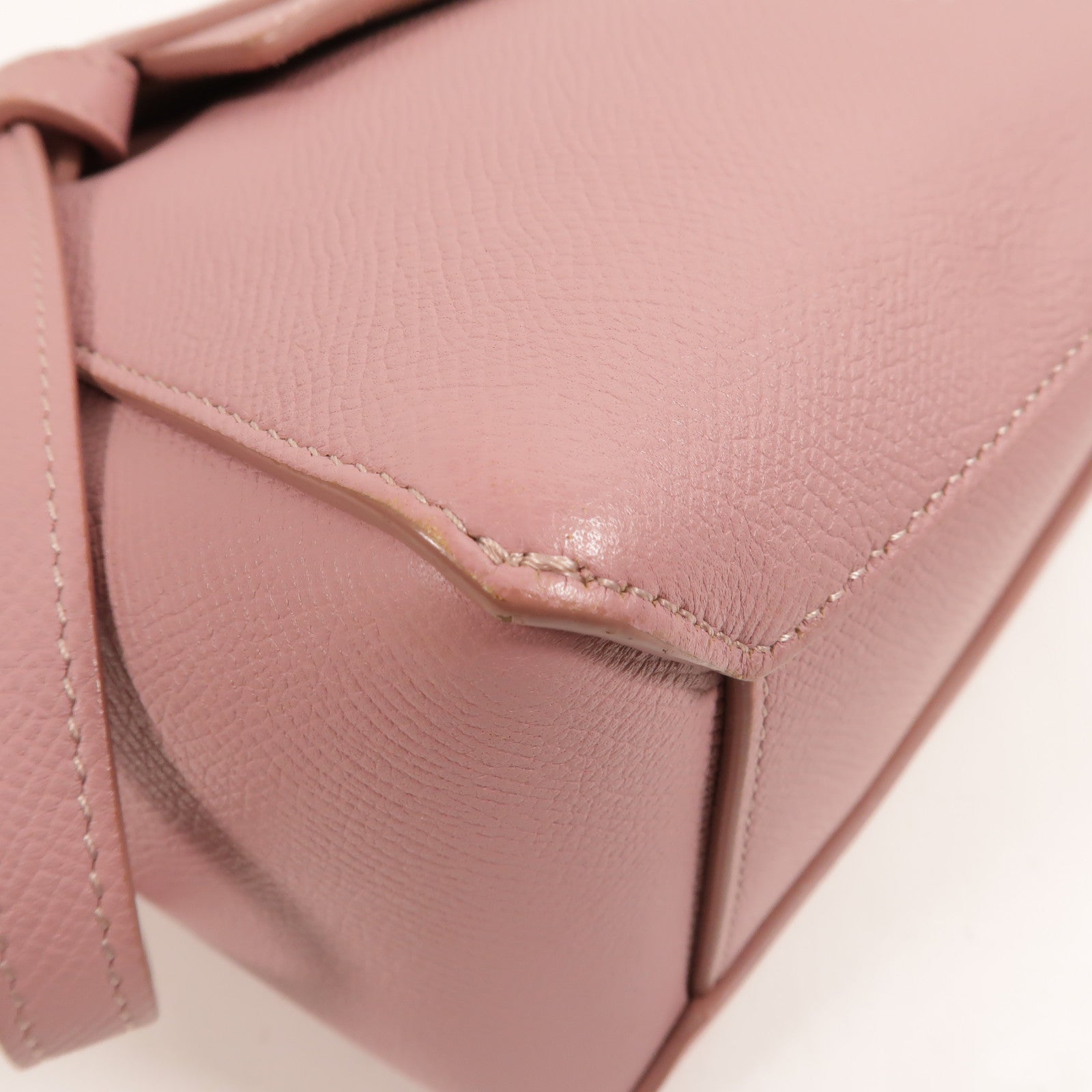 CELINE 牛皮皮革Nano Belt Bag金扣手挽肩背兩用袋