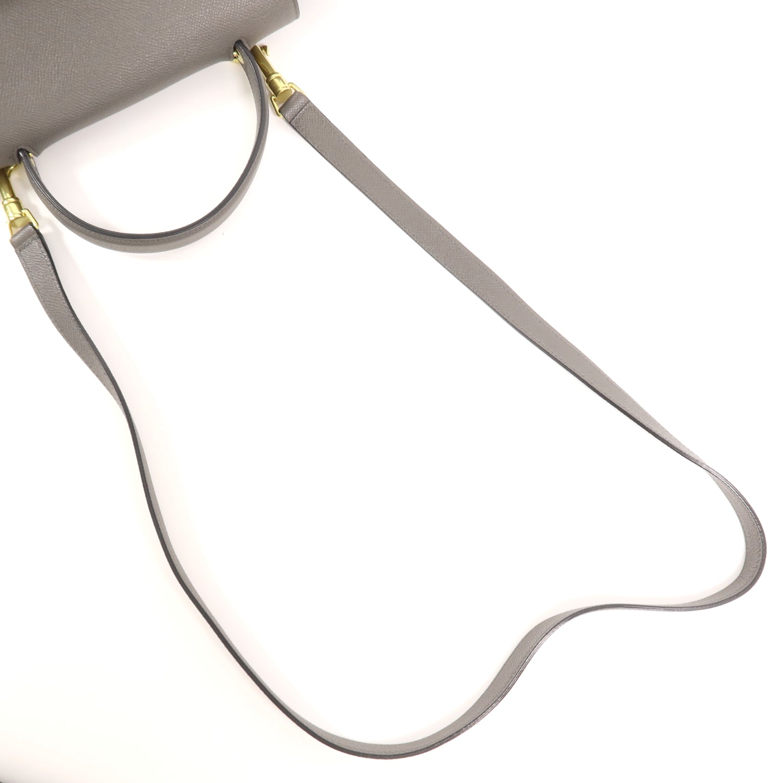 CELINE 牛皮皮革Nano Belt Bag金扣手挽肩背兩用袋
