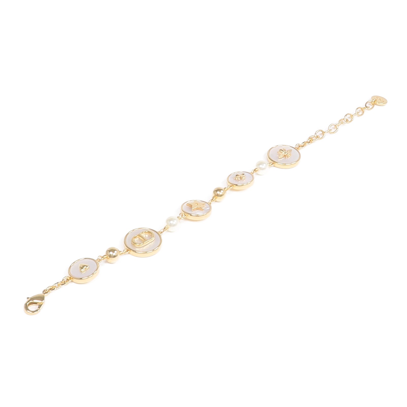 Dior 金屬/珍珠母貝Bracelet手鏈