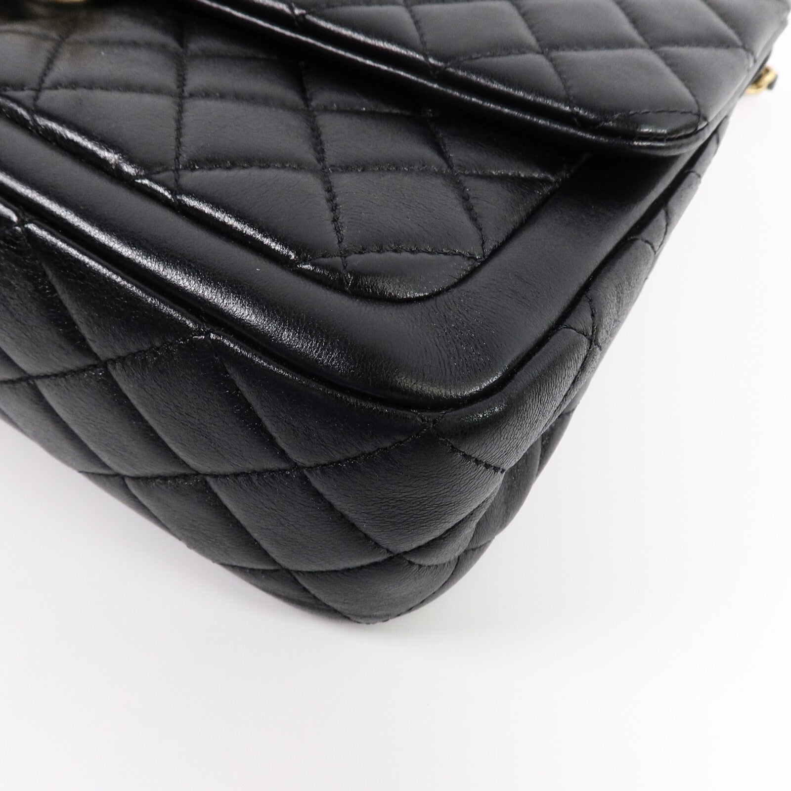 CHANEL 羊皮皮革Chain Shoulder Bag鏈帶肩背袋
