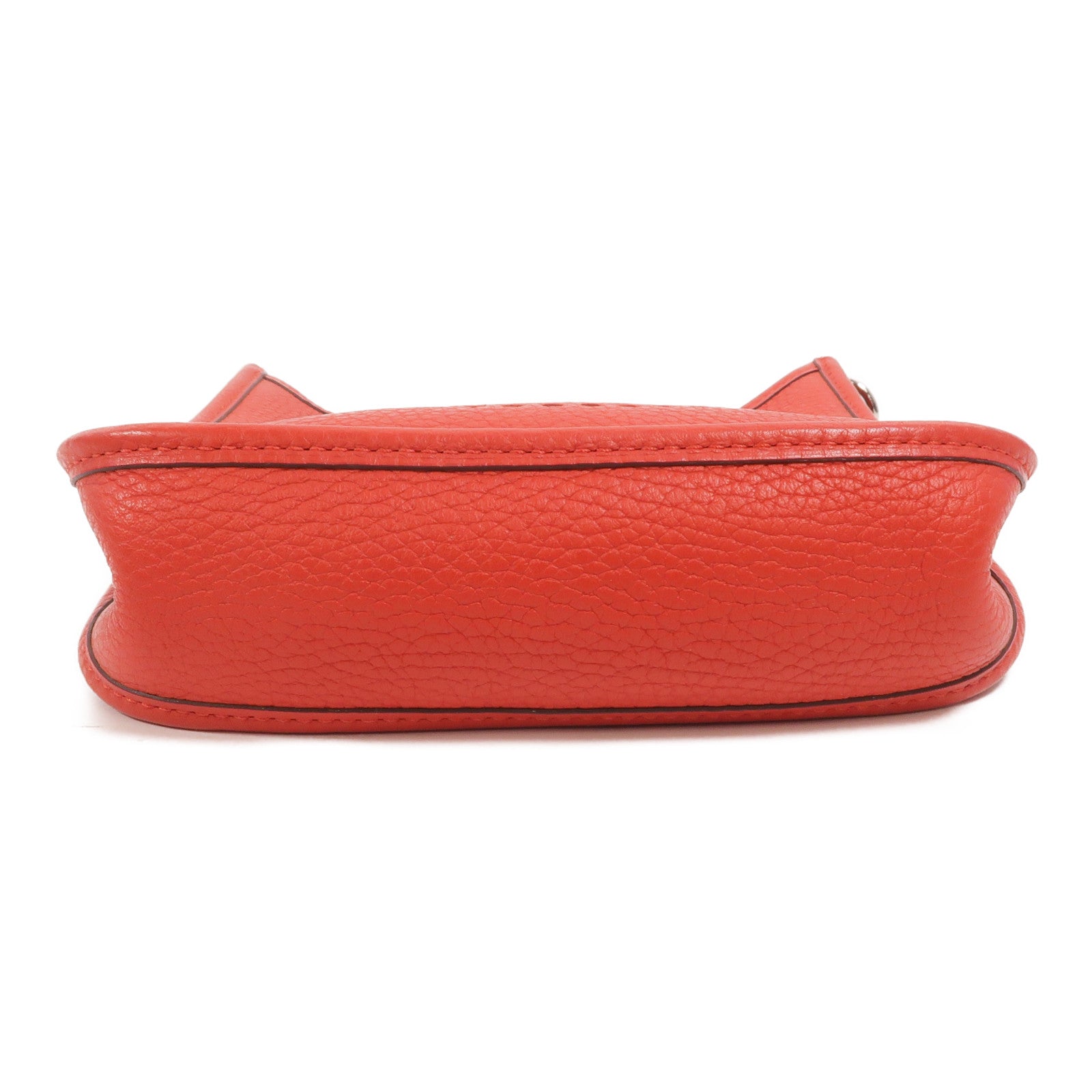 HERMES Clemence皮革Evelyne TPM肩背袋Rouge de Coeur