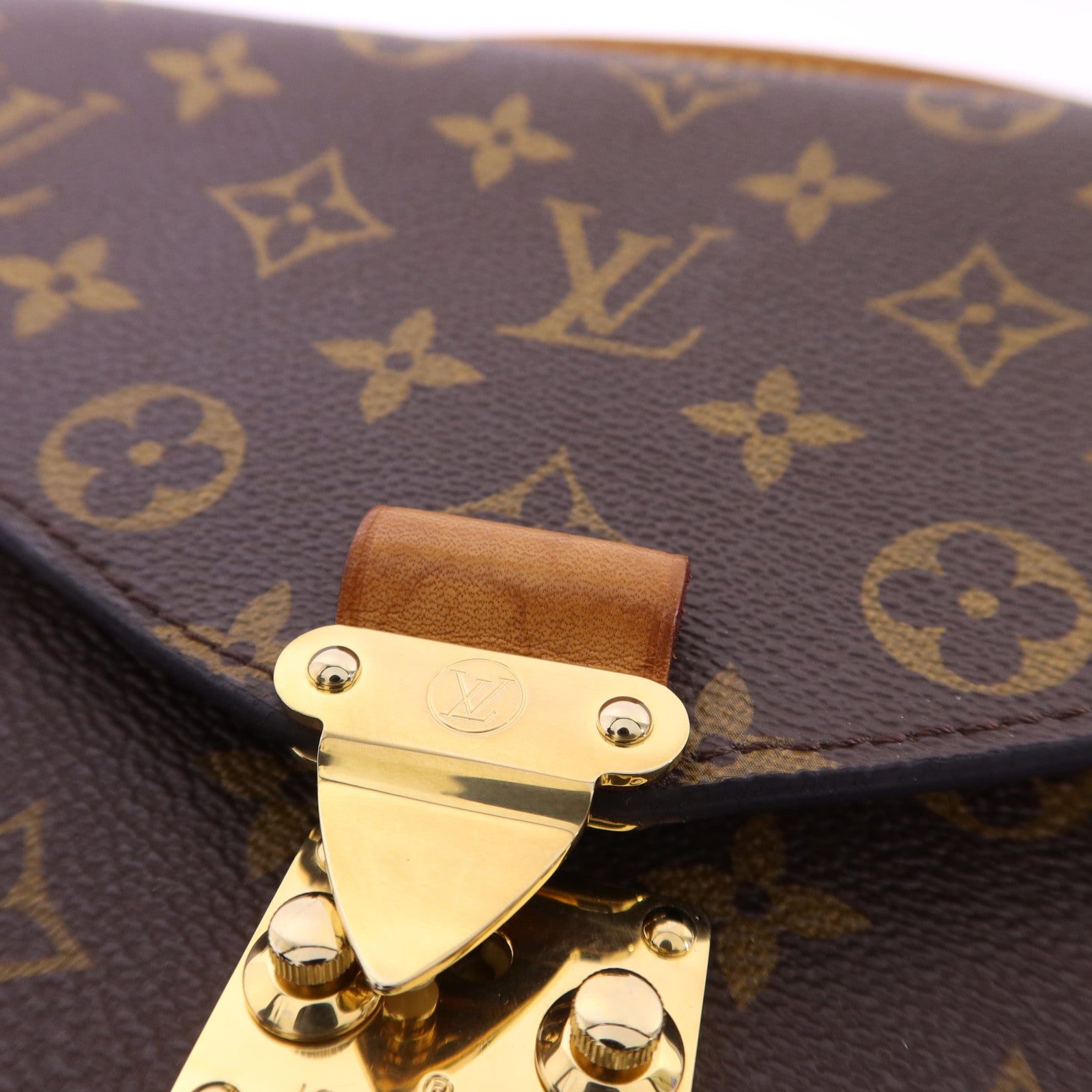 LOUIS VUITTON Monogram Pochette Metis MM金扣手挽肩背兩用袋M44875