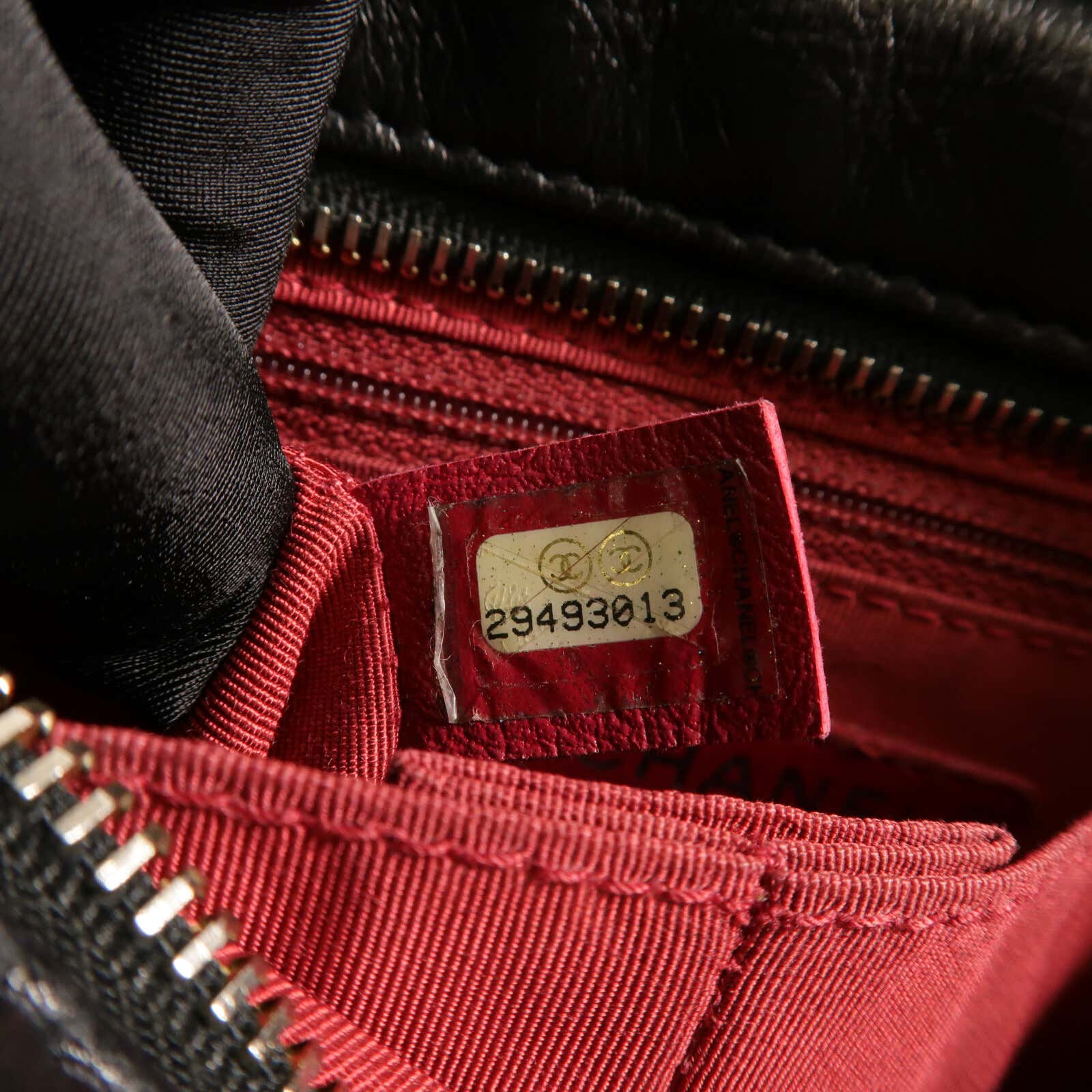 CHANEL 牛皮皮革Gabrielle Medium鏈帶手挽肩背兩用袋