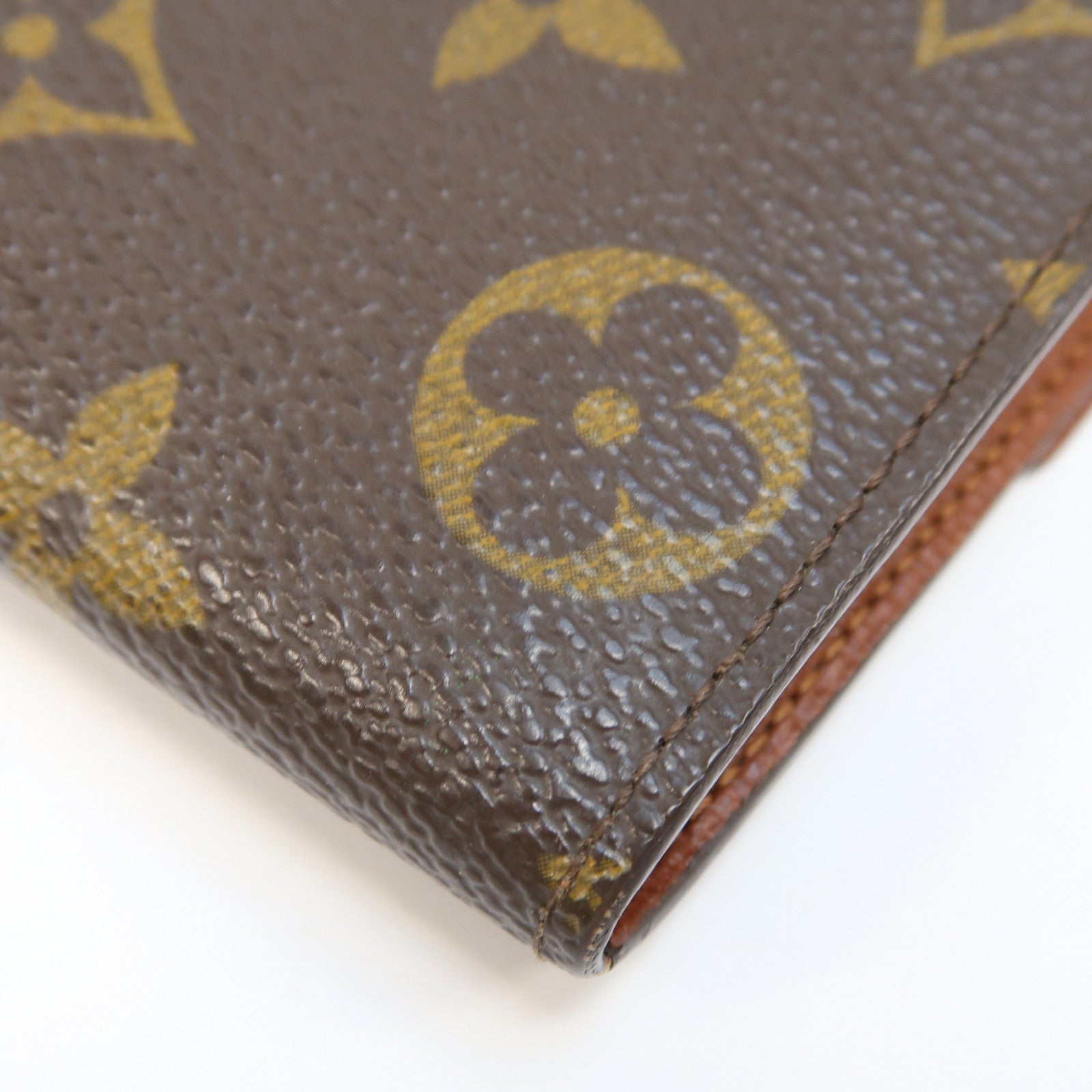 LOUIS VUITTON Monogram Portefeuille Sarah Wallet金扣長錢包啡色